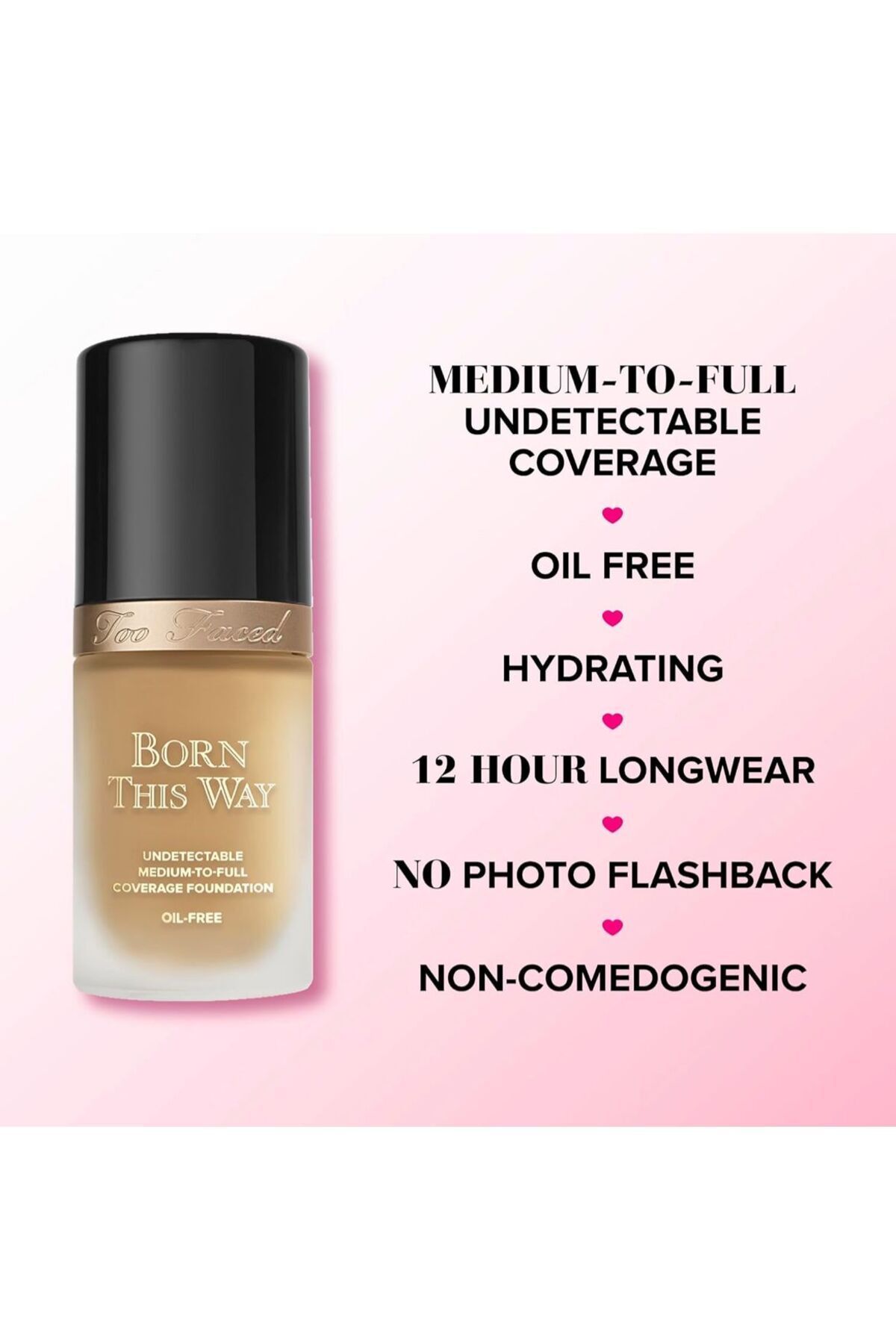 Too Faced-Born This Way Foundation in Snow 30ml 2