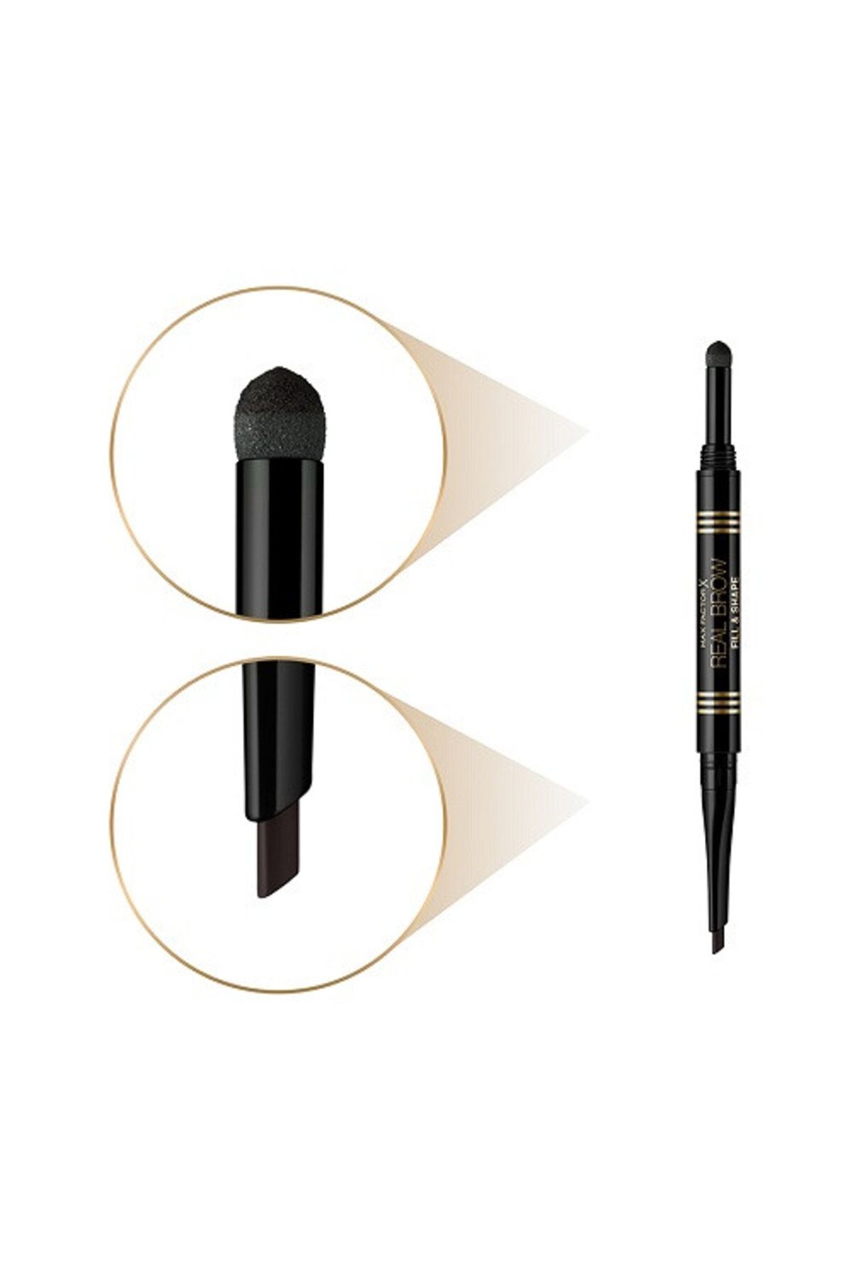 Max Factor-Creion Sprancene, Max Factor, Real Brow Fill, Shape, 05 Black Brown 4