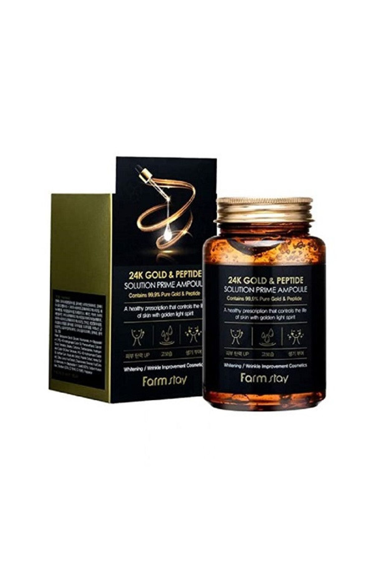 Million Pauline Crema Hranitoare Cu Aur 24k Si Peptide, , Farm Story Ampoule, 250 Ml - One Size