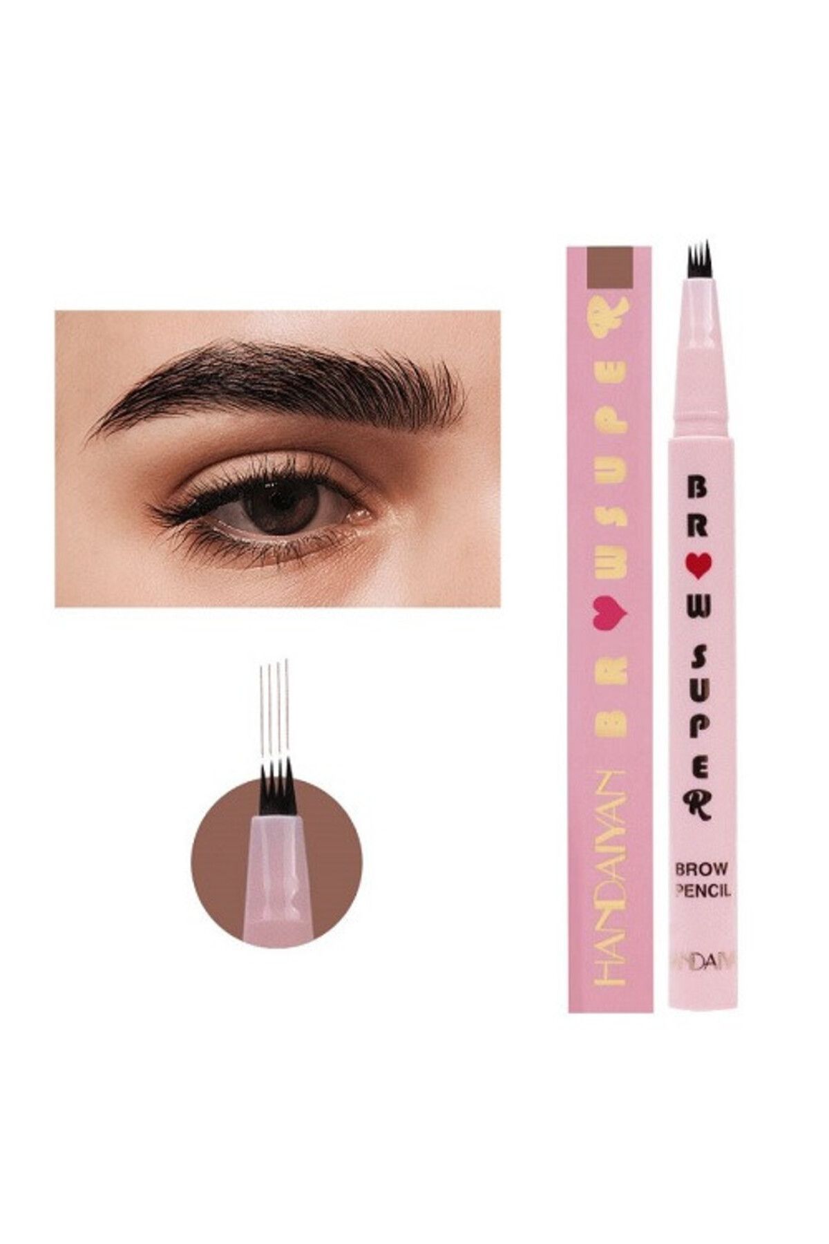 Handaiyan-Creion Sprancene, Microblading, Handaiyan, Super Brow, 05 Cappuccino, 1,5 ml 2