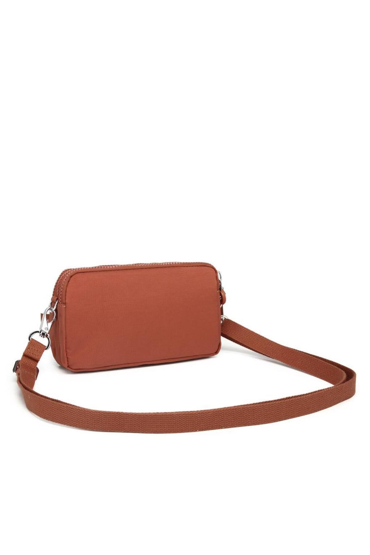 SMART BAGS-Mini Messenger Bag and Wallet - Crinkle Fabric 1112 2