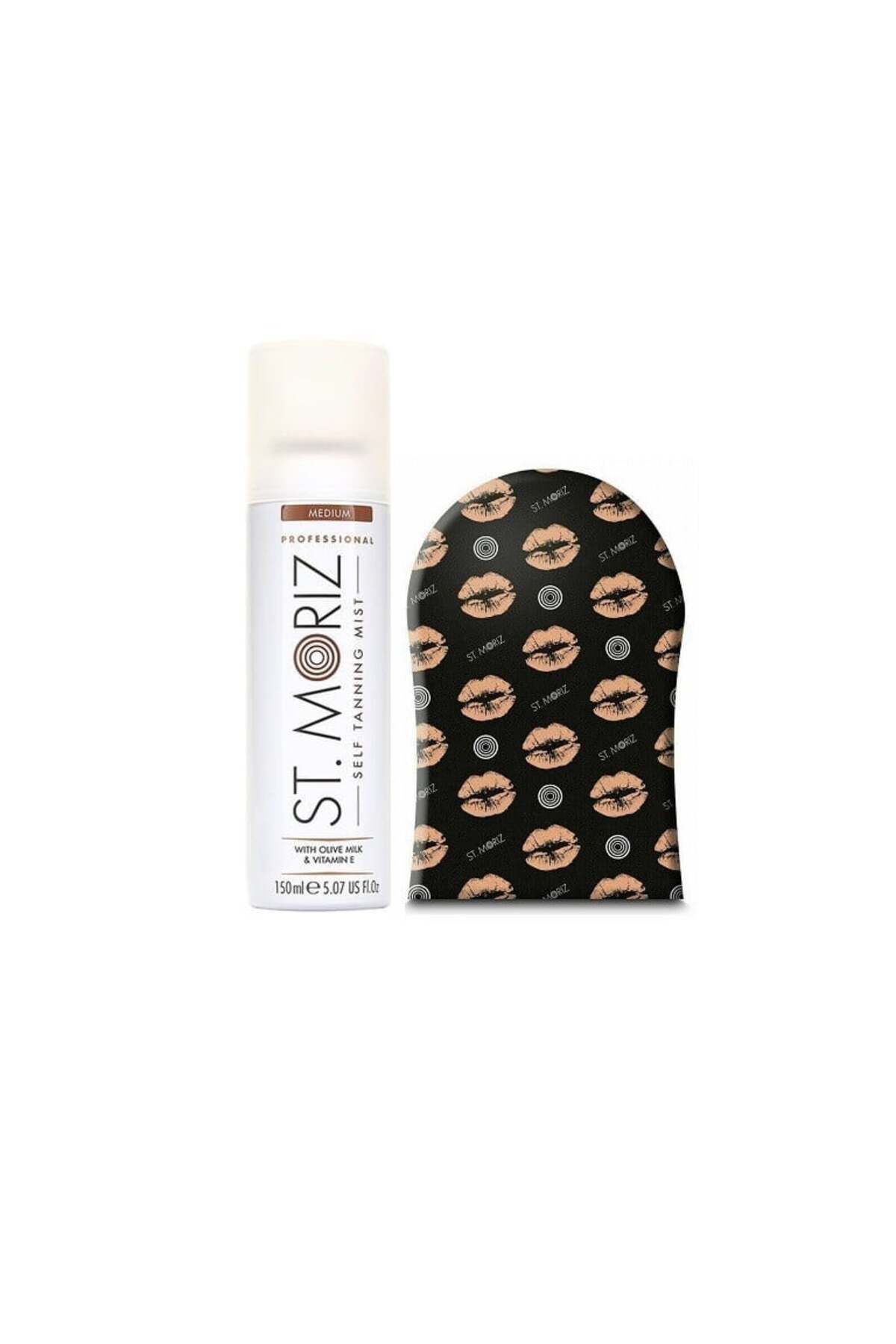 ST. MORIZ-Set St Moriz Autobronzant Profesional Spray Medium + Aplicator Manusa 1
