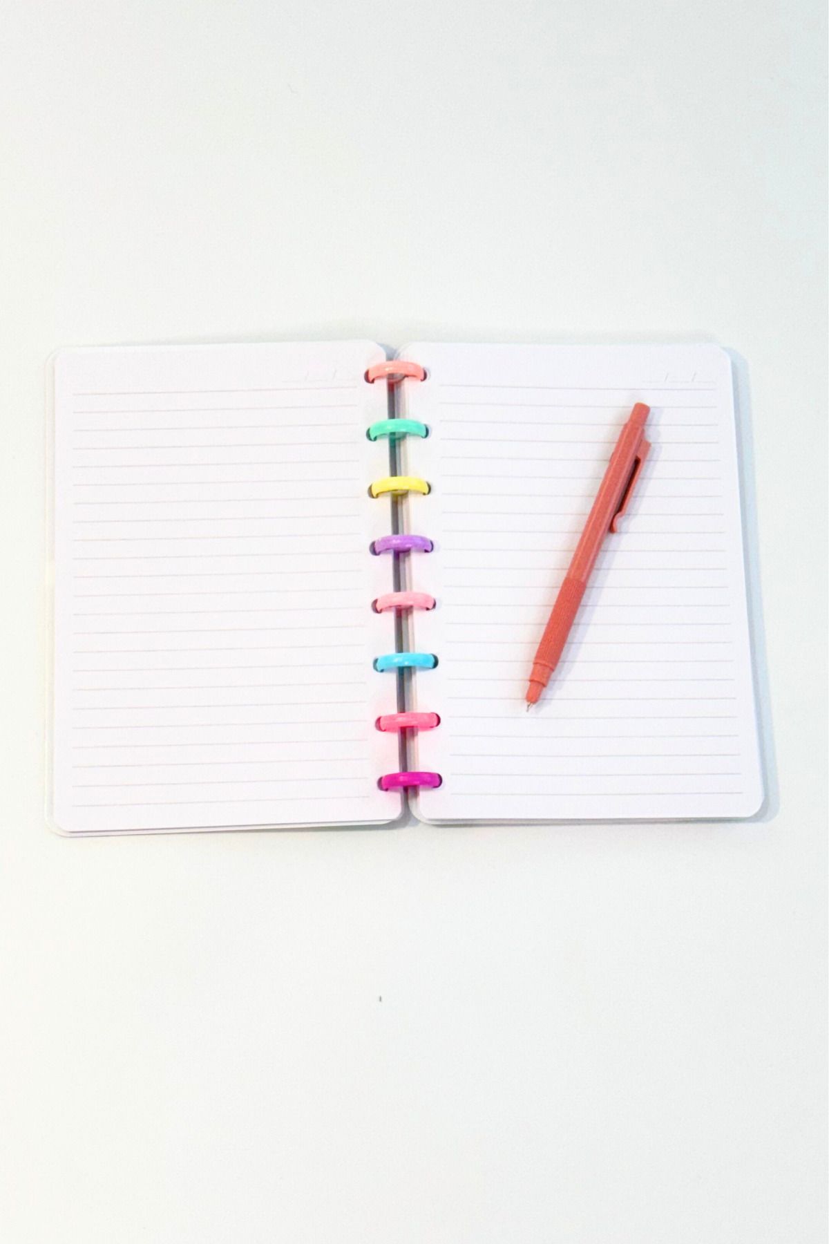 caps office-160 Sheets A5 Cat Themed Notebook + Mechanical Tip Pen Stationery Set 4