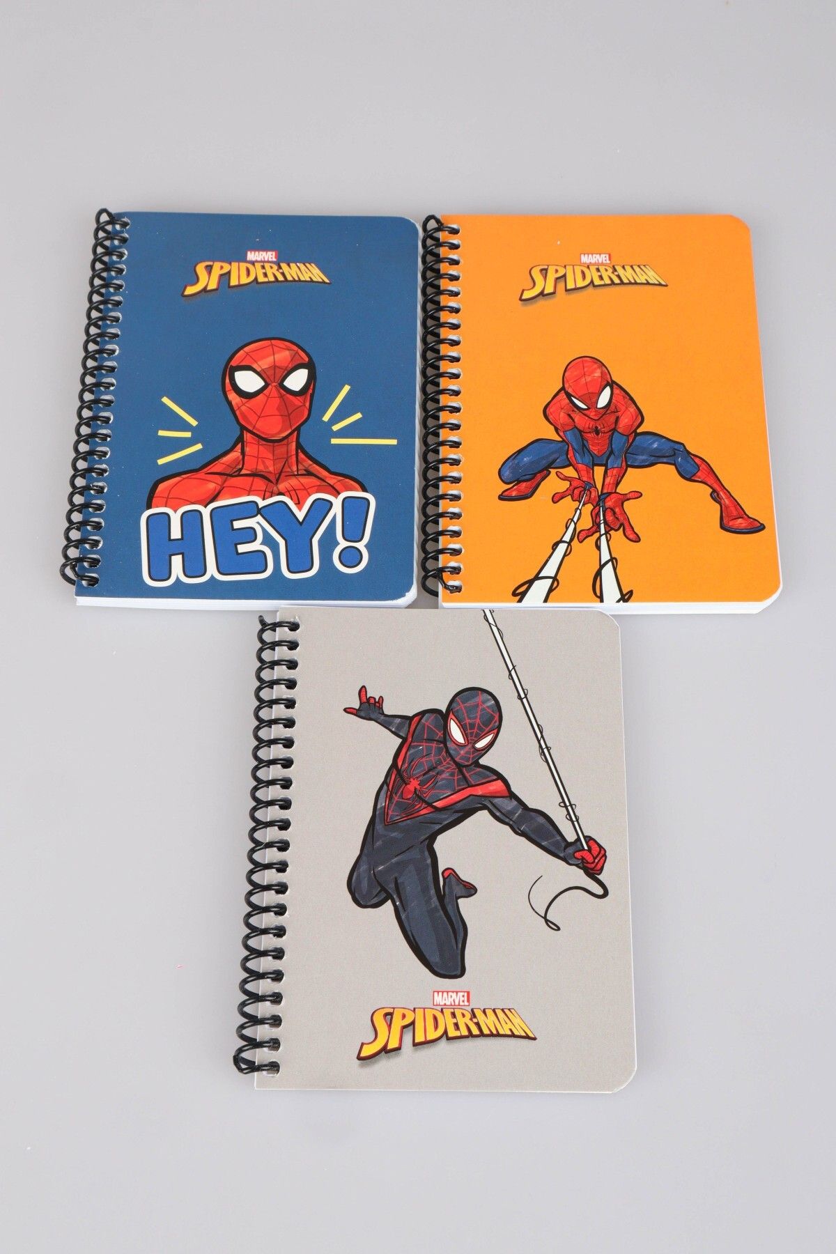SPIDERMAN-LICENSED SPIDERMAN STRIPED NOTEBOOK / BLOCKNOT 80 SHEETS 5