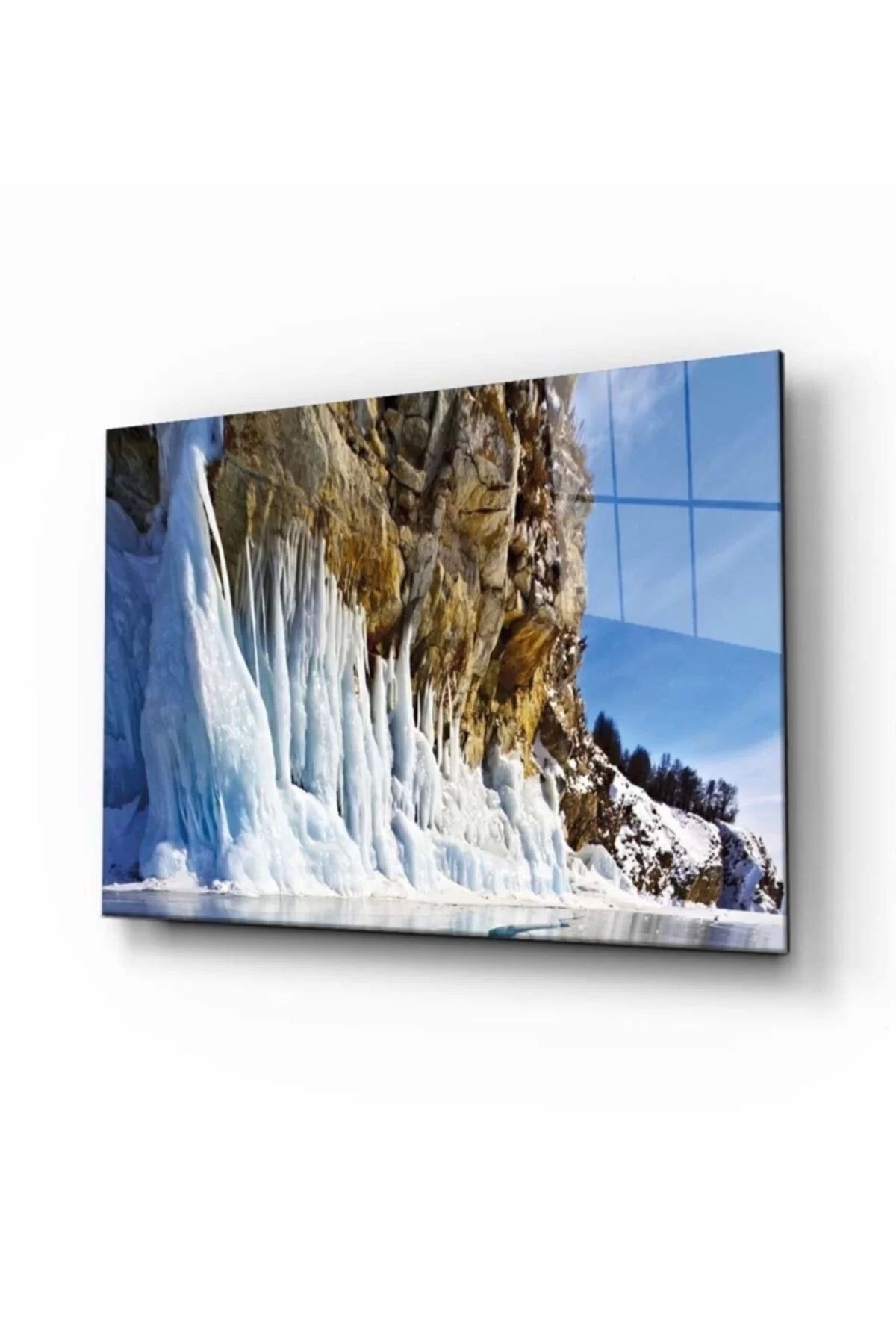 ÖYKÜ VE YİĞİT Doğa Manzara Cam Tablo 4mm Dayanıklı Temperli Cam