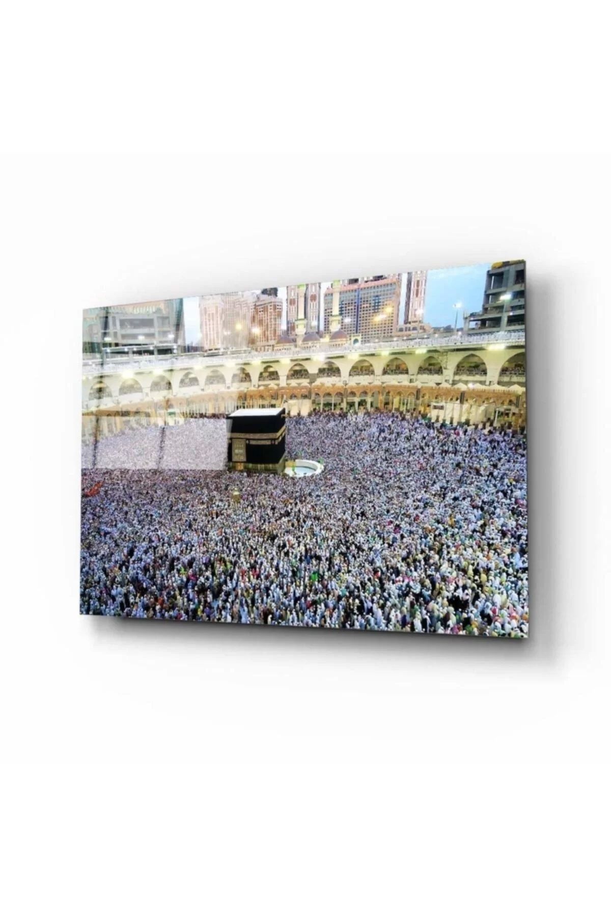 ÖYKÜ VE YİĞİT Kabe 2 Cam Tablo