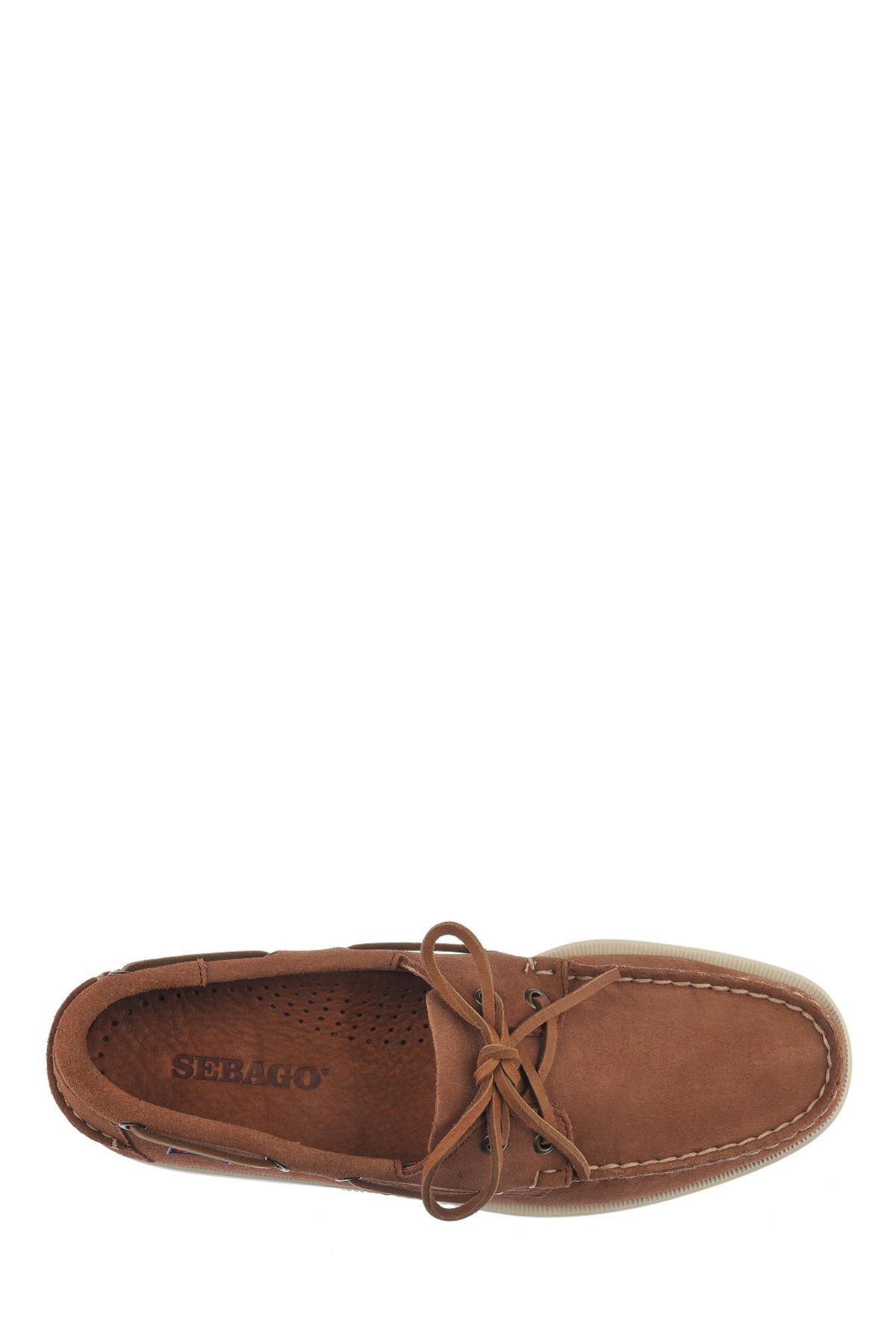 کفش های کژوال مردانه روزانه قهوه ای تیره 7111PTW Sebago