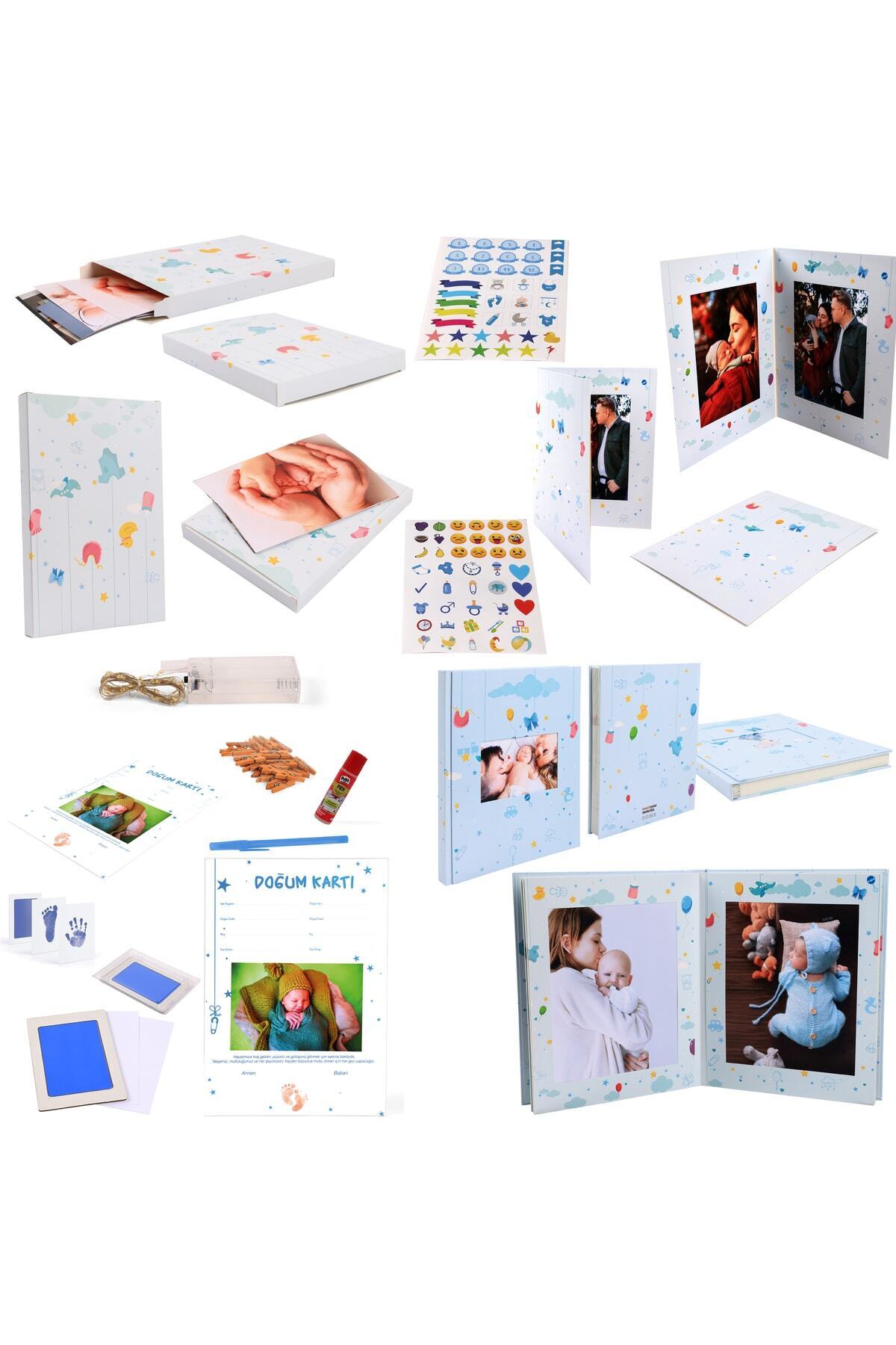 Touch Your Memories Hoşgeldin Bebeğim Kutusu | erkek Bebek fotoğrafı 7 (önizleme)