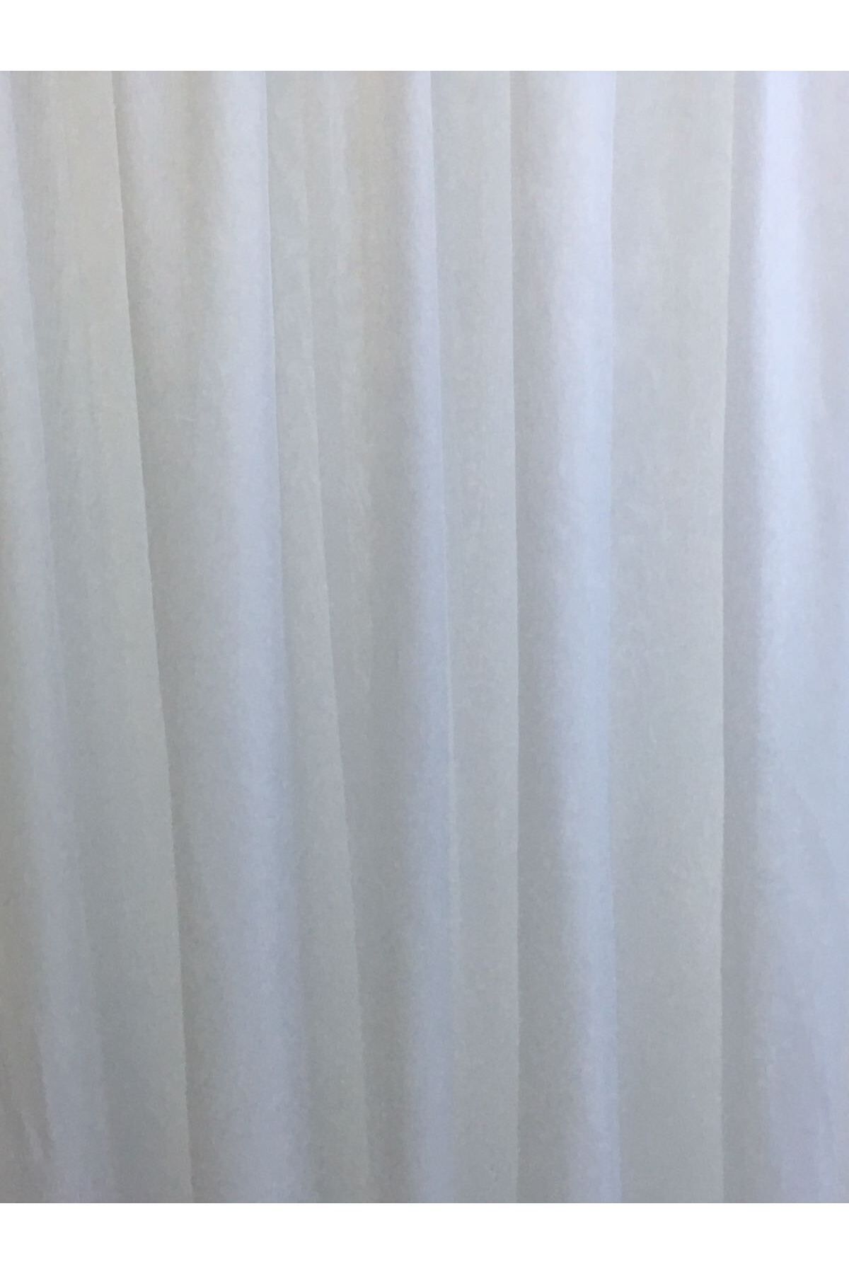 Liz Line-Simple voile curtain, white color, "Basic" collection by Liz Line, 1000x245cm, with drape PD0310 3