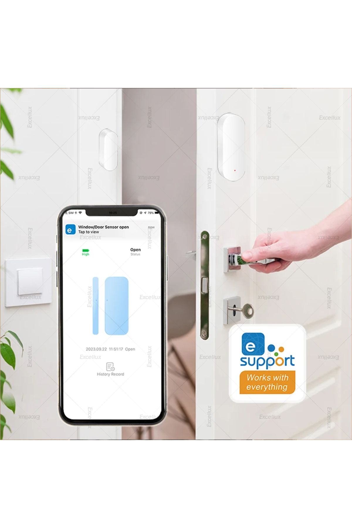 Choice-Zigbee Smart Door Window Sensor Open/closed Detector Ewelink App Control Security Alarm Works Wit... 5