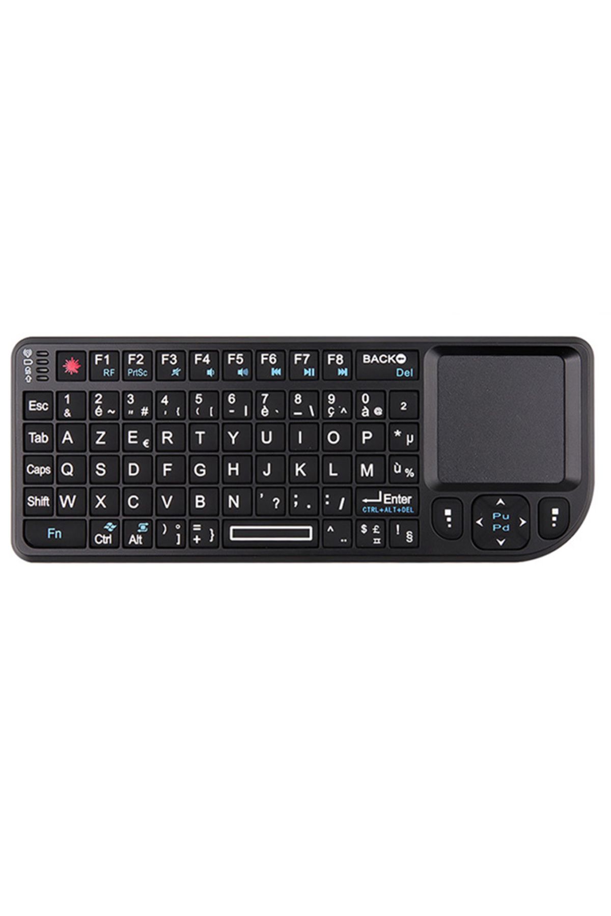 Choice-White-backlit French Mrsvi 2.4g Wireless Keyboard With 7-color Backlight Touchpad Mouse And Flashlig 1