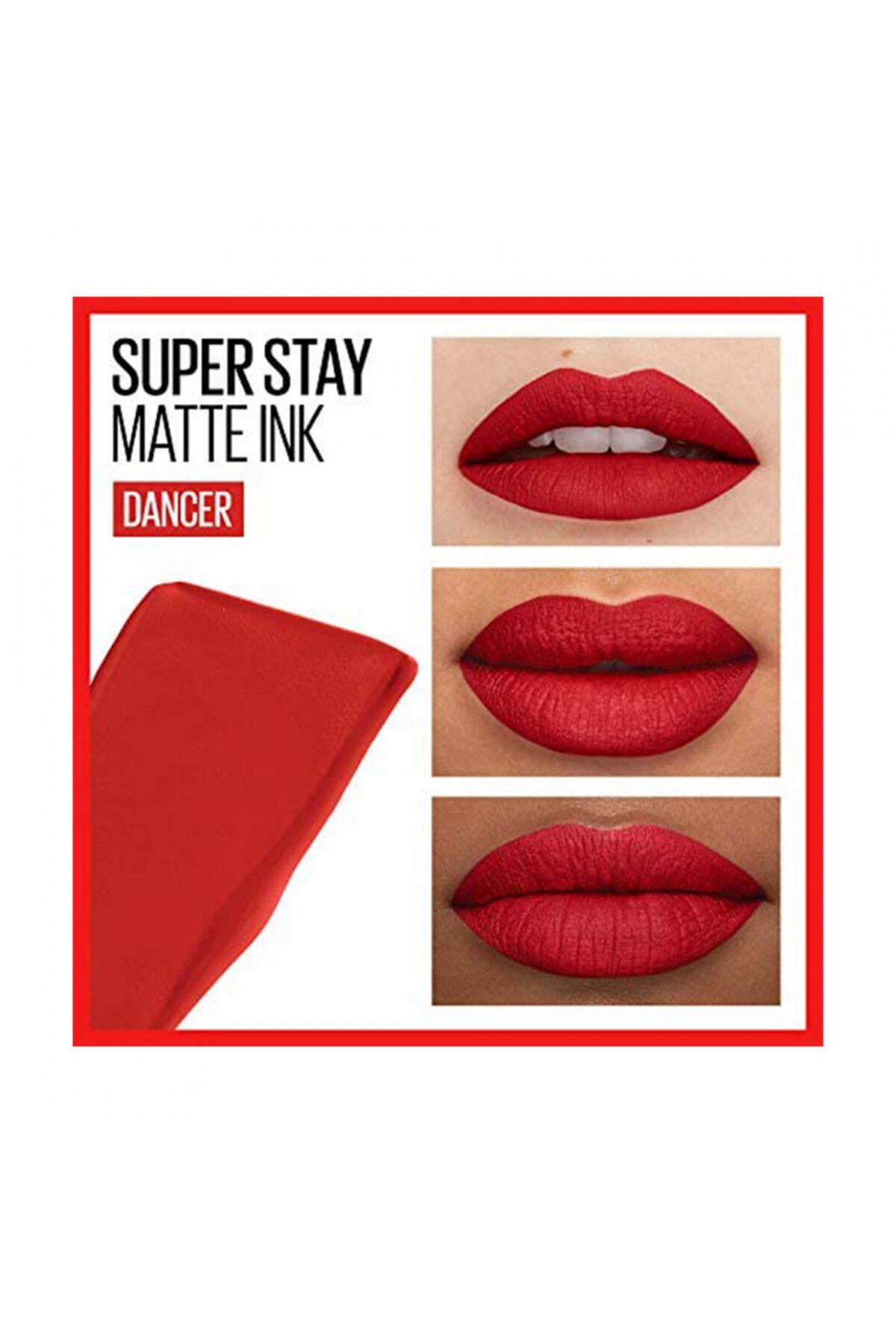 Maybelline New York-Rtěnka Maybelline Superstay Matte Ink 118 Dancer Transfer-Resistant 3