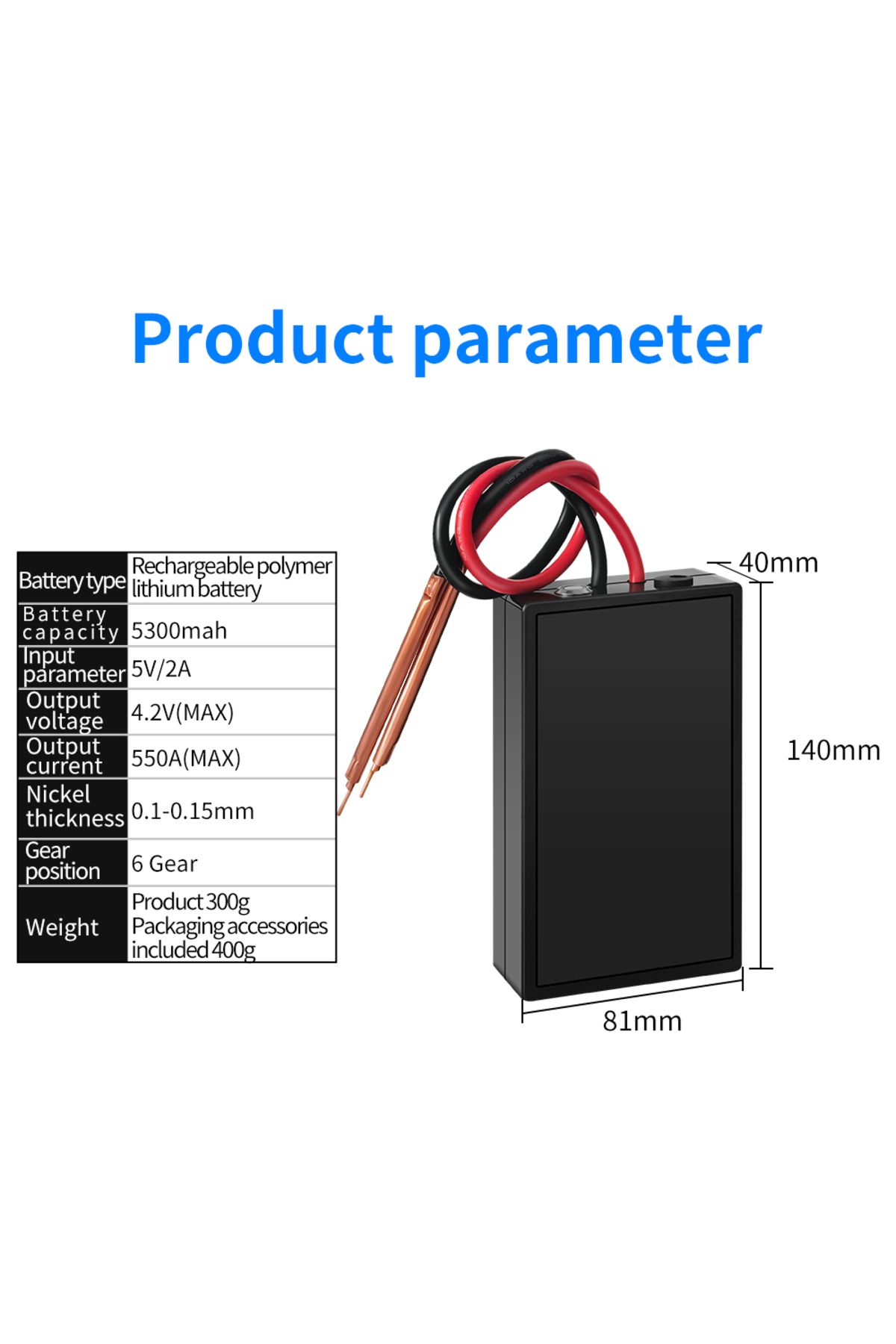 Choice-Docreate DIY Handheld 6 Gears Spot Welding Portable Adjustable Mini 0. 12mm For 18650 Battery Sp... 3