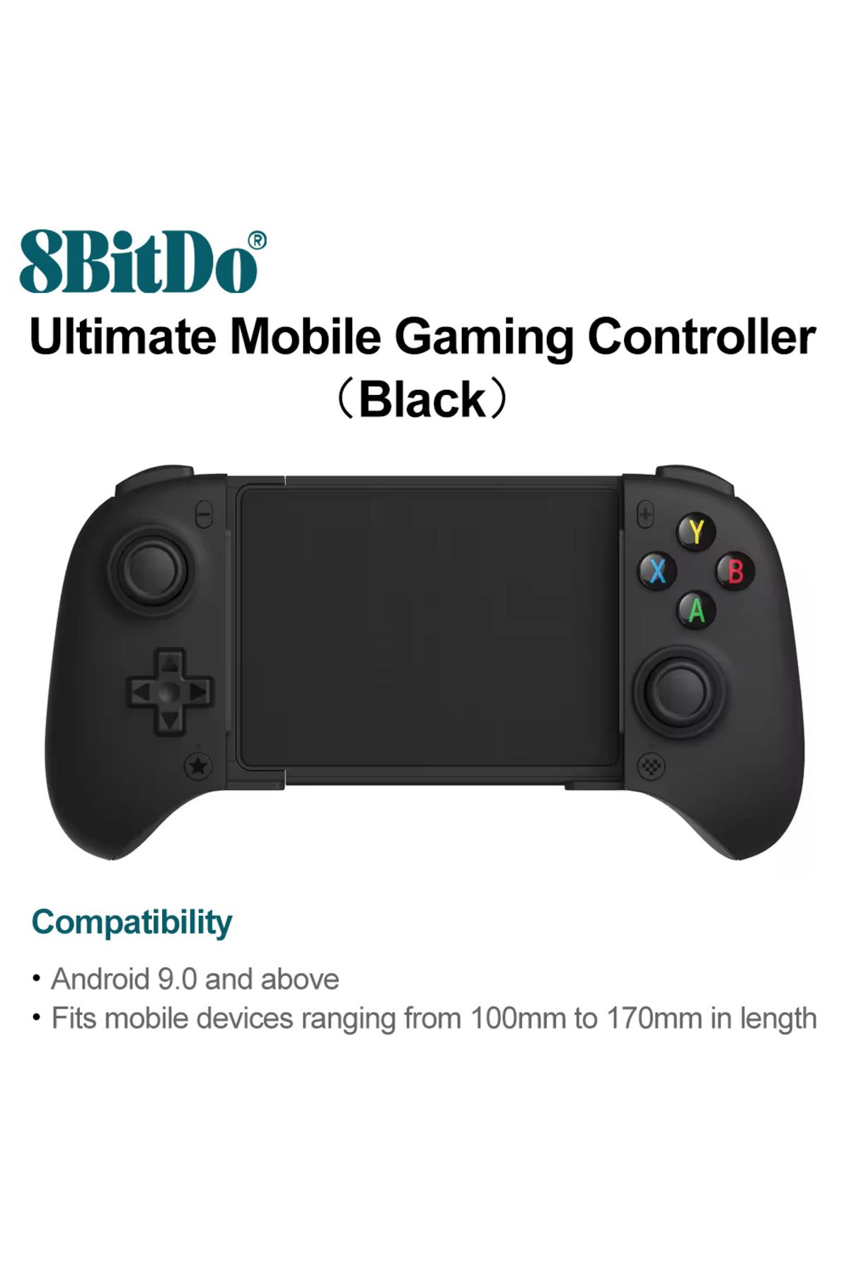 Choice-وحدة تحكم ألعاب 8BitDo Ultimate Mobile Gaming باللون الأسود، وحدة تحكم بلوتوث لأجهزة Android مع تأثير هول ثلاثي 1