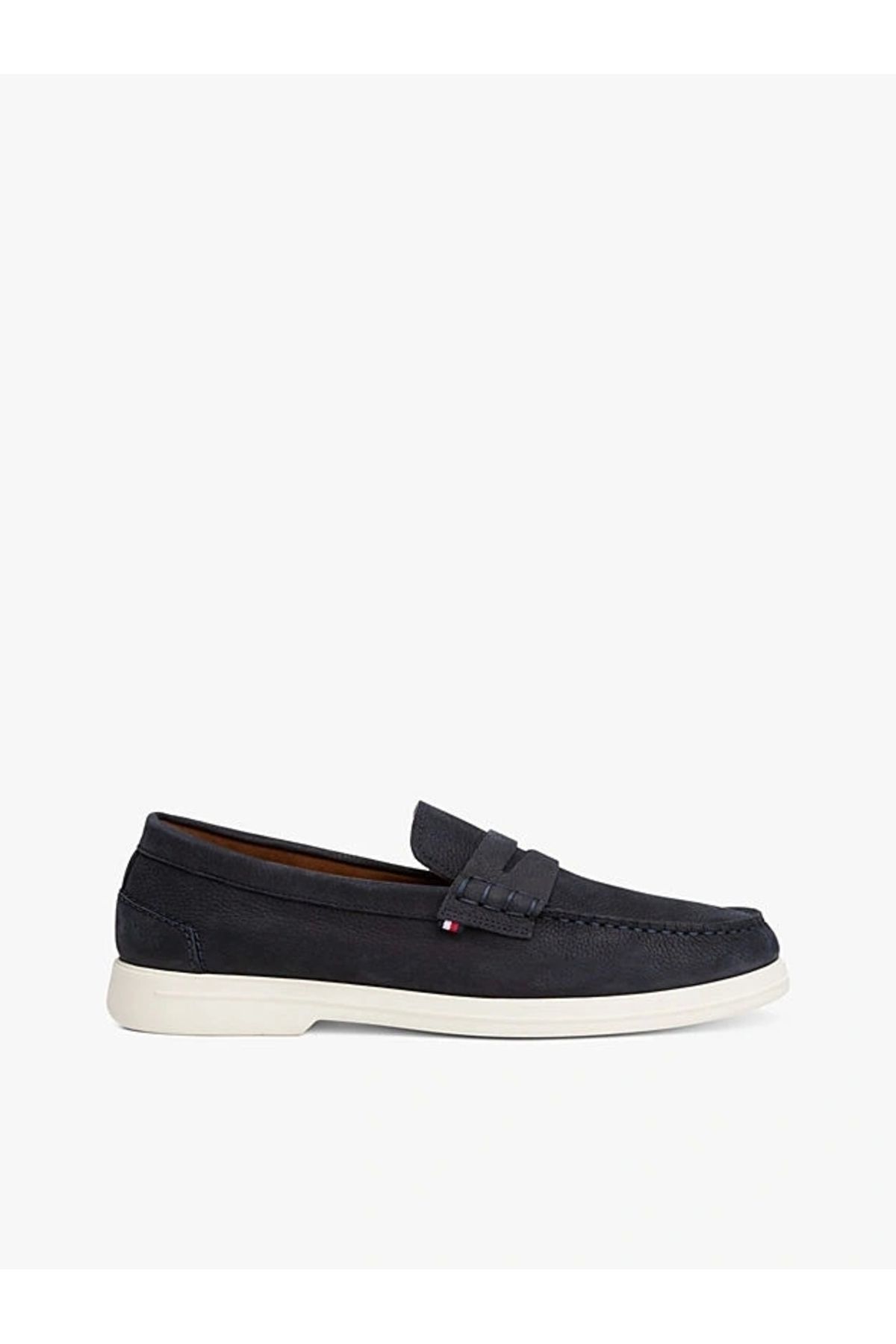 Tommy Hilfiger Erkek Lacivert Loafer