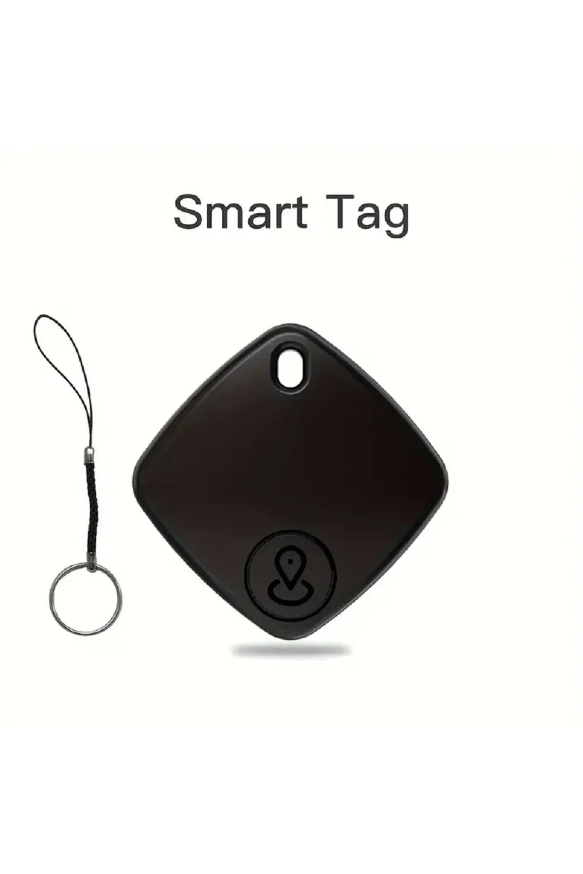 GGBEE-Black Option Mini Smart Gps Tracker Tracking Device Find My Locator Anti Lost For Iphone Ios Key Wal 1