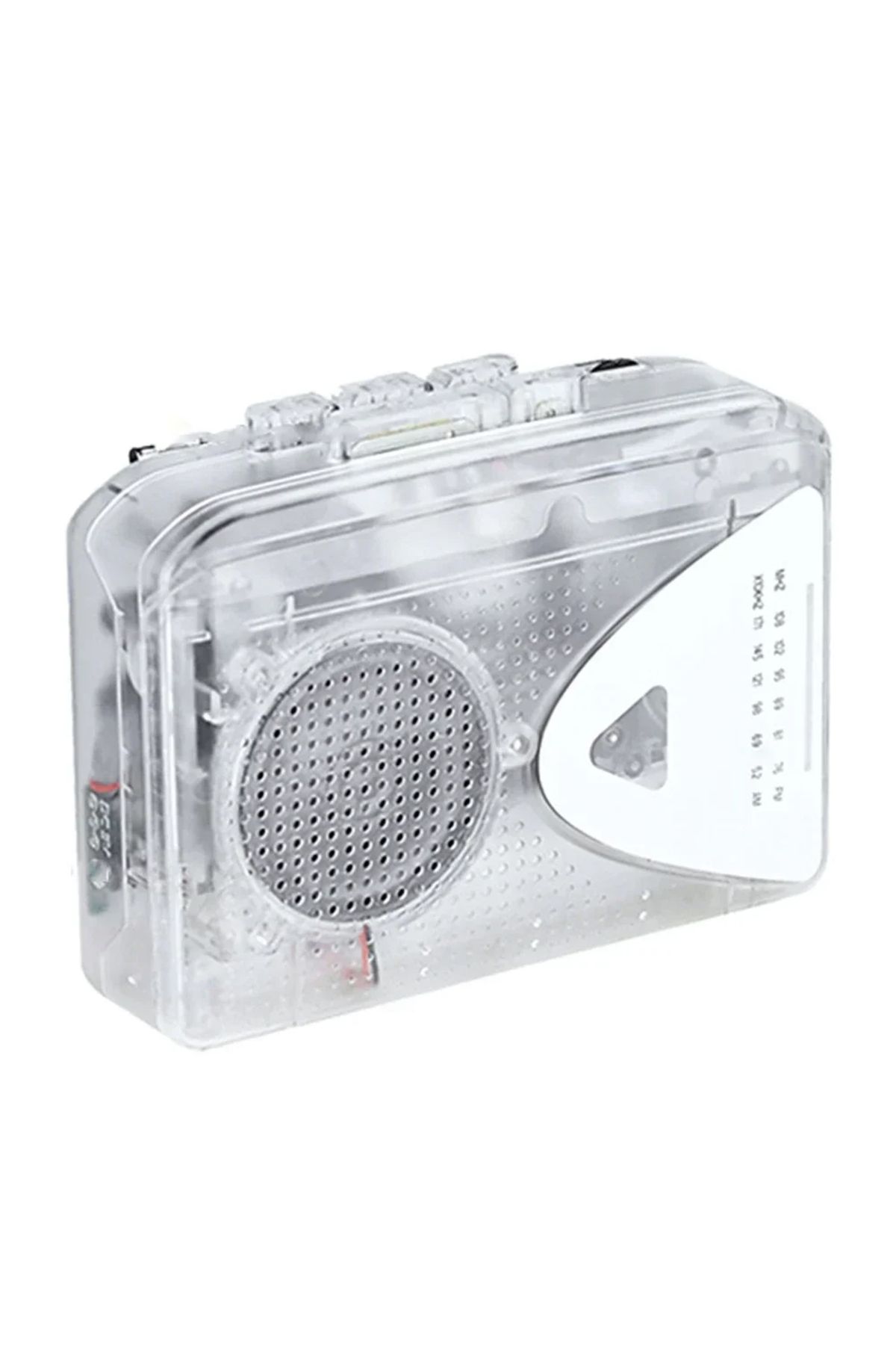 Choice-WHITE Portable Cassette Tape Player Walkman Cassette Music Player with AM FM Radio Function for Musi 1