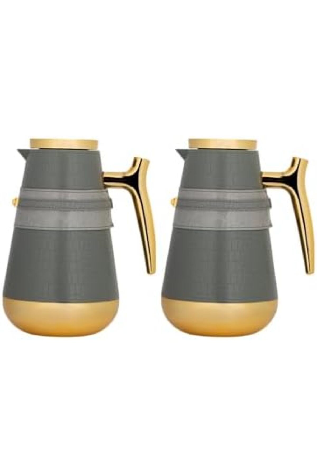ALSAIF-Nermez Thermal Flask With Leak-proof Design For Coffee And Tea By , 1.0 Liter Capacity, Dark G 2
