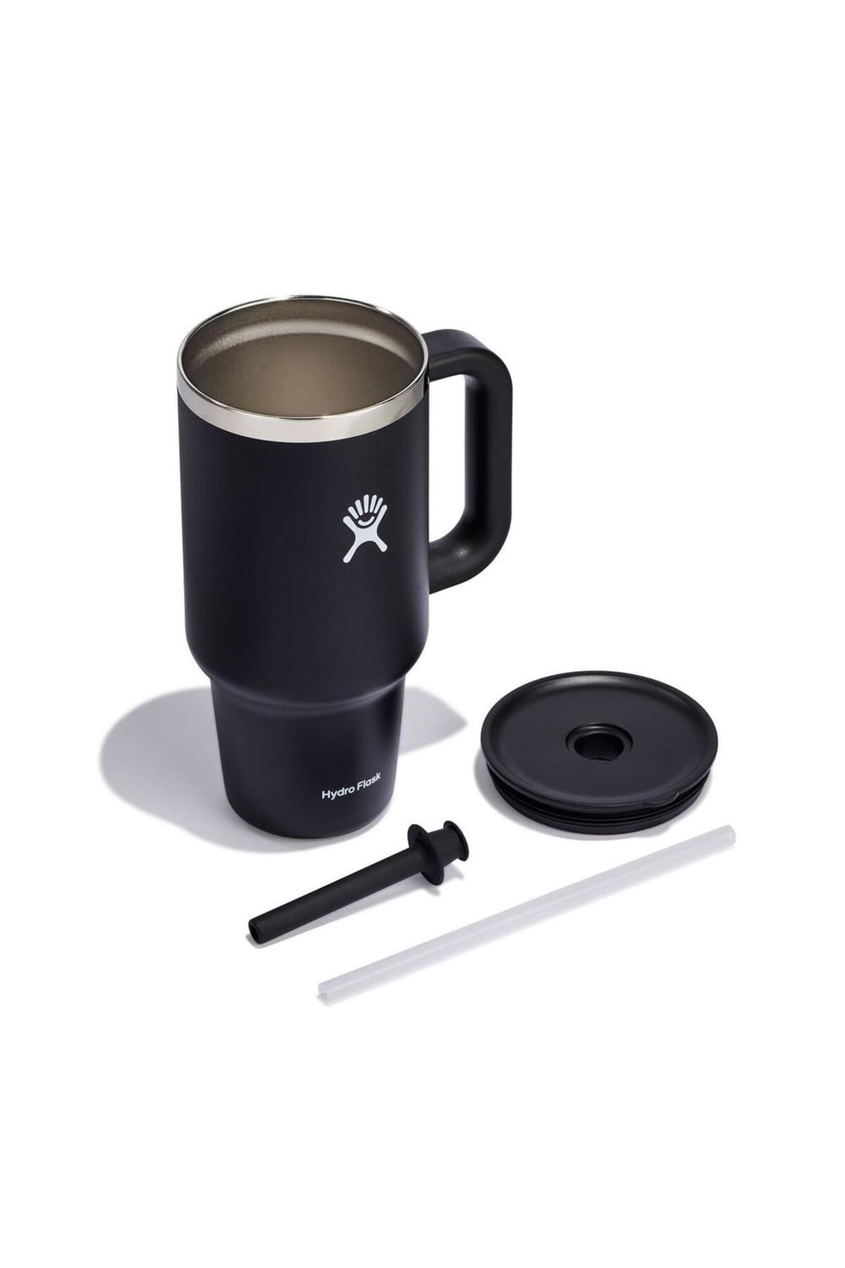 Hydro Flask-Pahar termos Hydro Flask All Around Travel Black, inox, 950ml 5