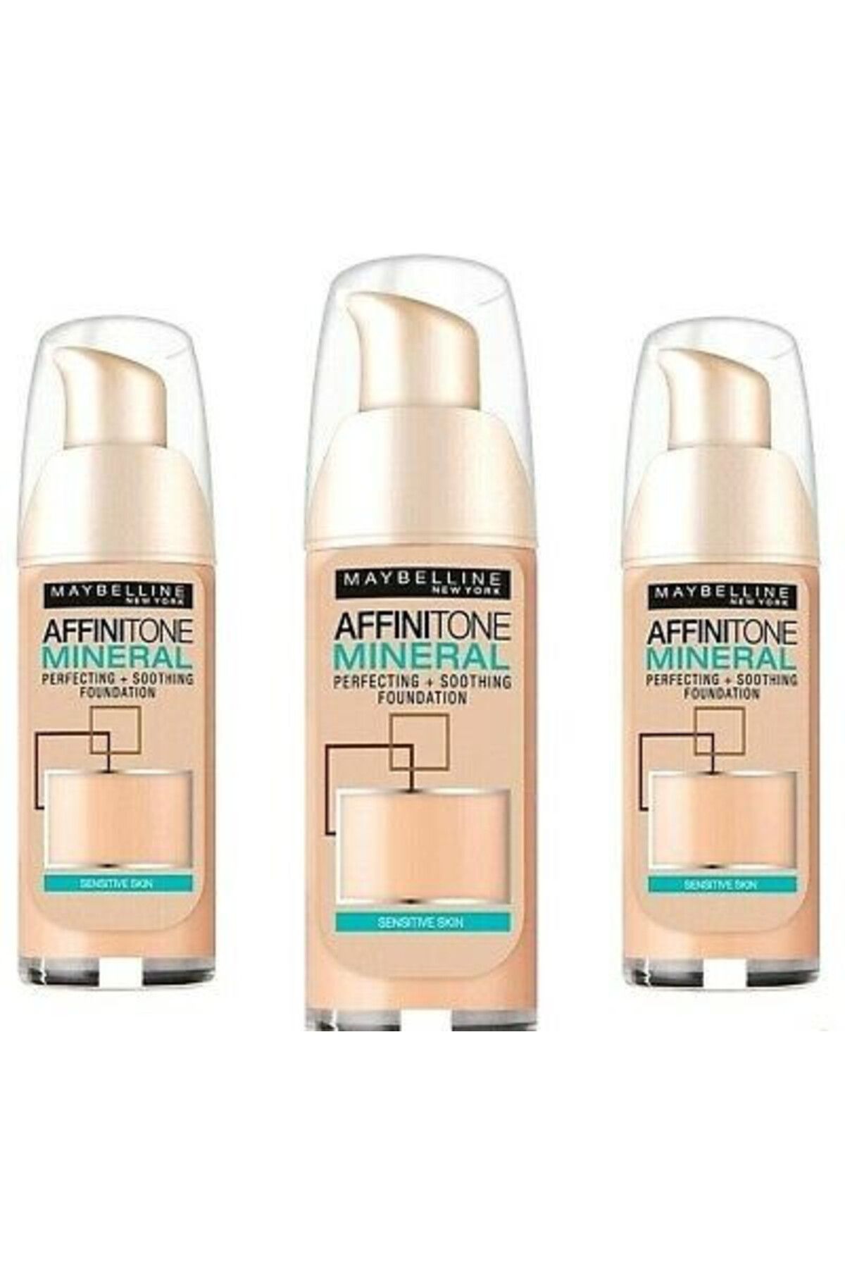 Maybelline New York-Fond de ten Maybelline Affinitone Mineral Sensitive Skin Nuanta 20 Cameo 4