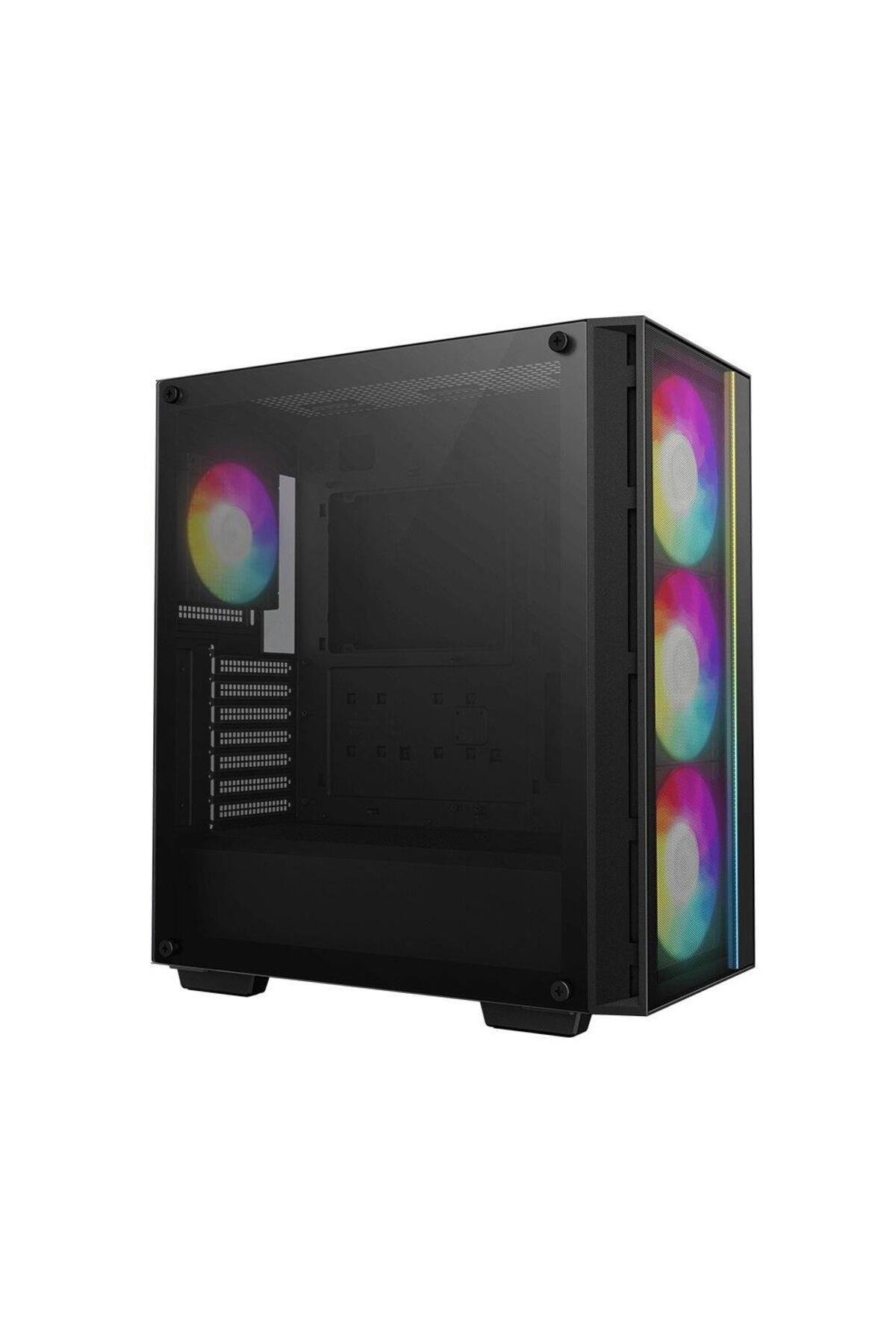 Deep Cool-Deepcool Matrexx 55 Mesh V4 C Case, aRGB Lighting, Without Power Supply (Black) 9