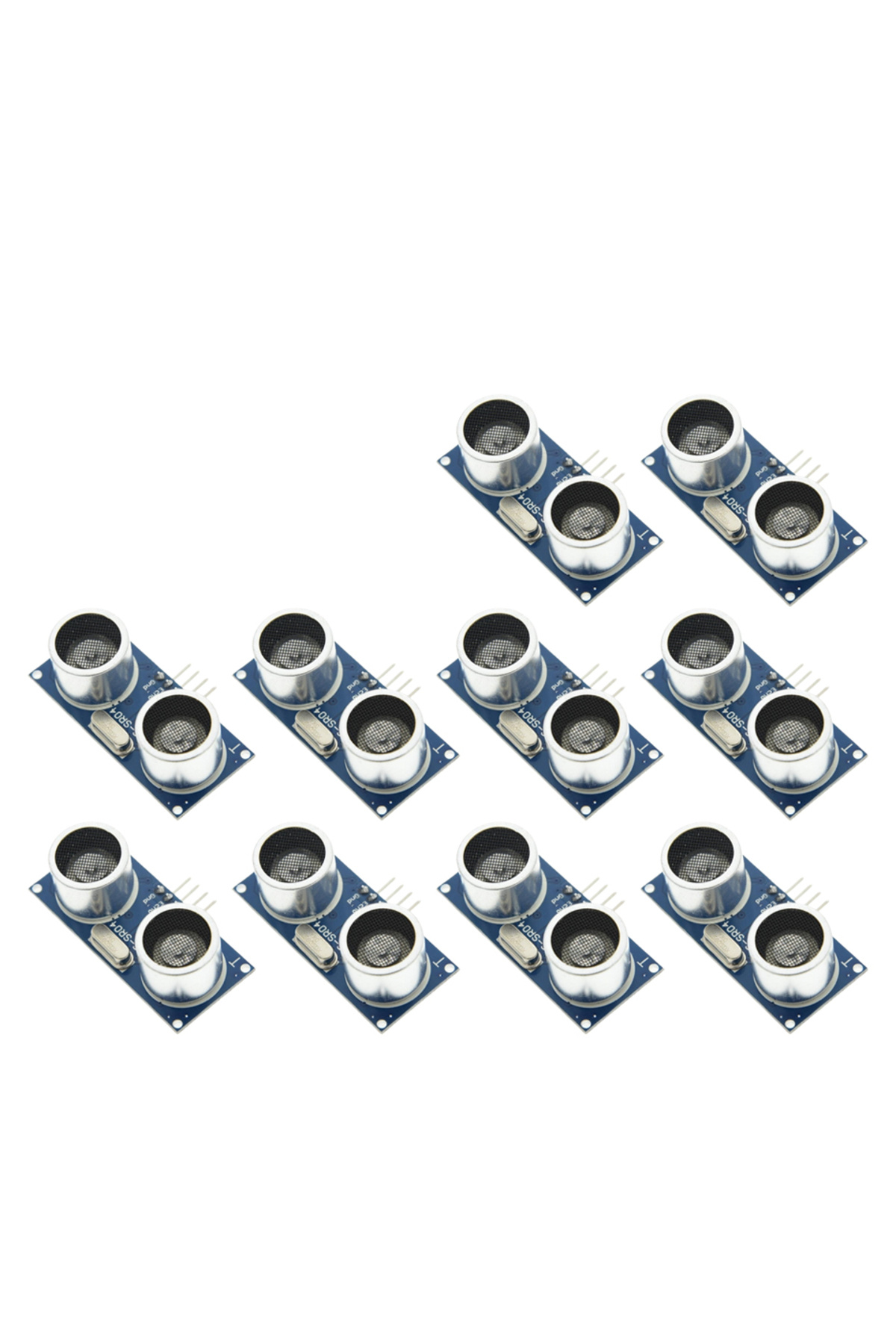 ICGOICIC-3.3-5V 10pcs Ultrasonic Module HC-SR04 Distance Measuring Transducer Sensor HC SR04 HCSR04 Ultrasoni 8