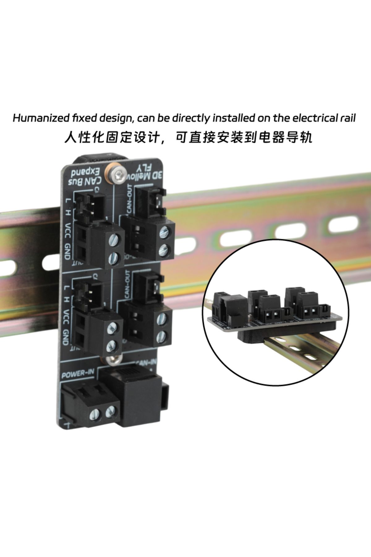 Choice-Mellow Canbus Expand Board For Klipper/reprap Firmware Multi-can Tool Board Connection For Sht36 ... 5