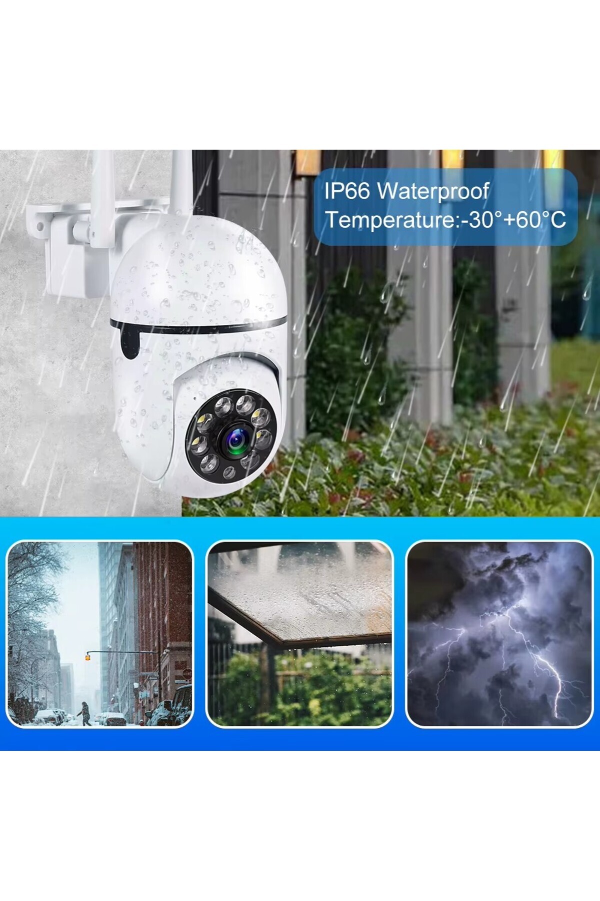Choice US Plug WiFi 1080P HD Excellent Version indoor outdoor 360 Degree Wireless Camera
