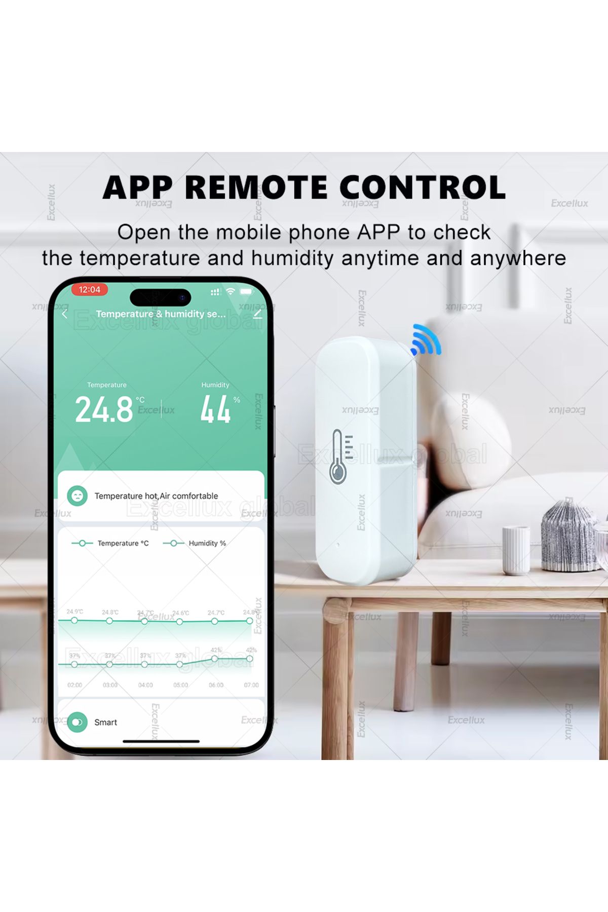 Choice-Zigbee 3.0 Temperature And Humidity Sensor Indoor Thermometer Hygrometer Monitoring Works With Ho... 3