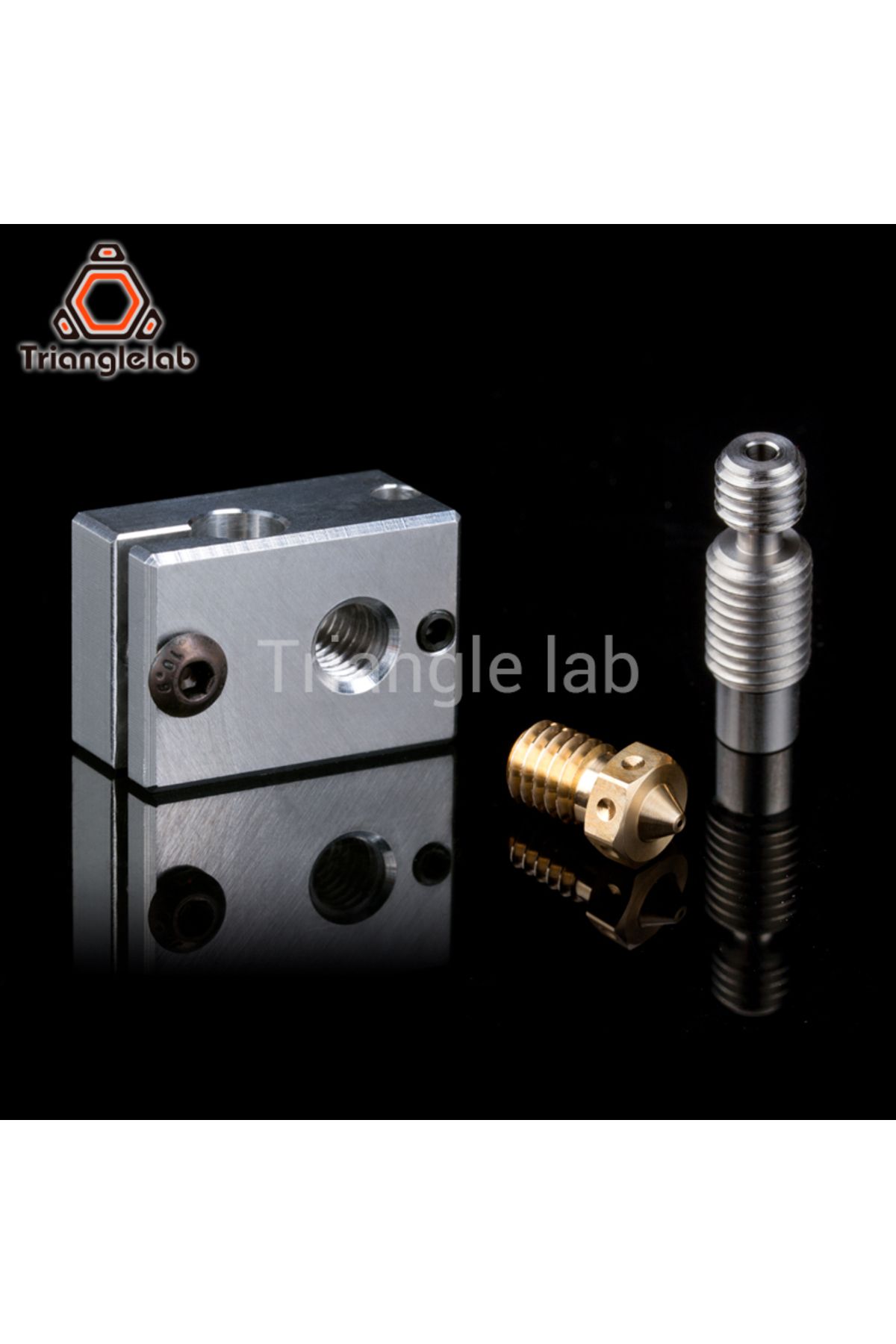 Choice-24V Trianglelab V6 Hotend pre-assambled unit for PRUSA i3 MK3 MK3S MK2/2.5 v6 heatsink nozzle 3D pri 5