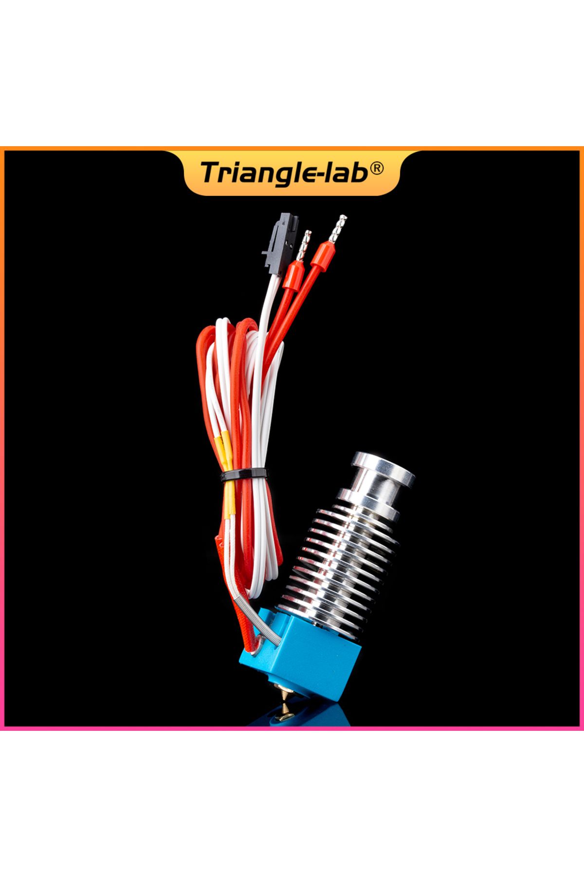 Choice-24V Trianglelab V6 Hotend pre-assambled unit for PRUSA i3 MK3 MK3S MK2/2.5 v6 heatsink nozzle 3D pri 3