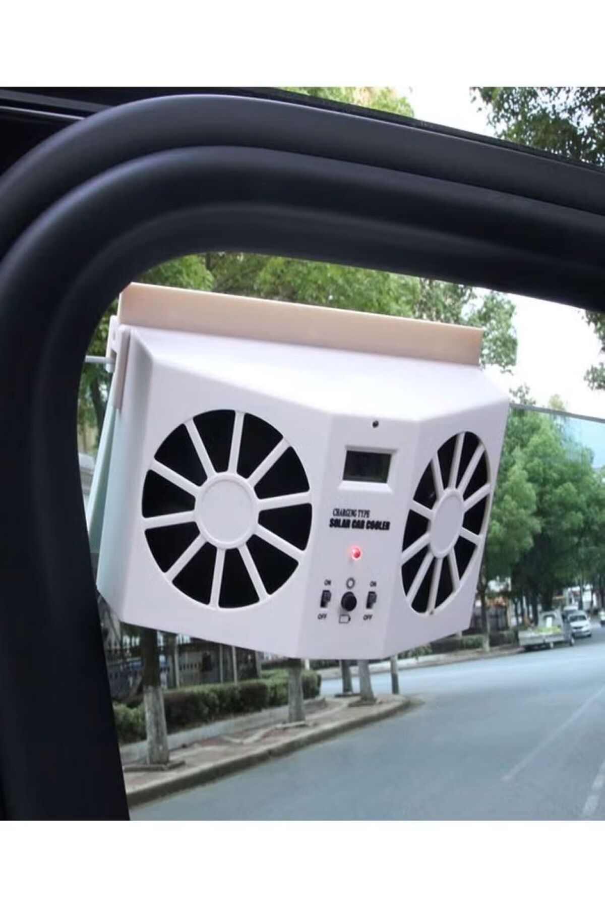 COOYA-Internal Exhaust Fan of Solar Vehicle, Cooling and Circulating Fresh Air, ABS Material 3