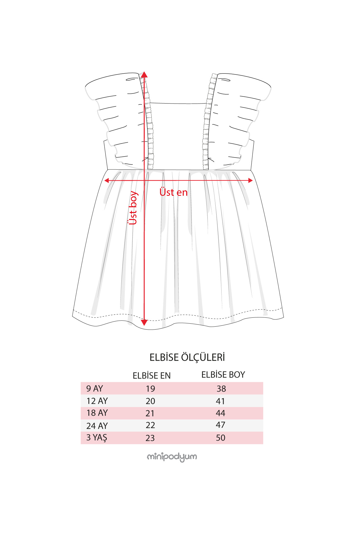 Minipodyum Kız Bebek Fırfır Detaylı Örme Müslin Yazlık Elbise fotoğrafı 5 (önizleme)