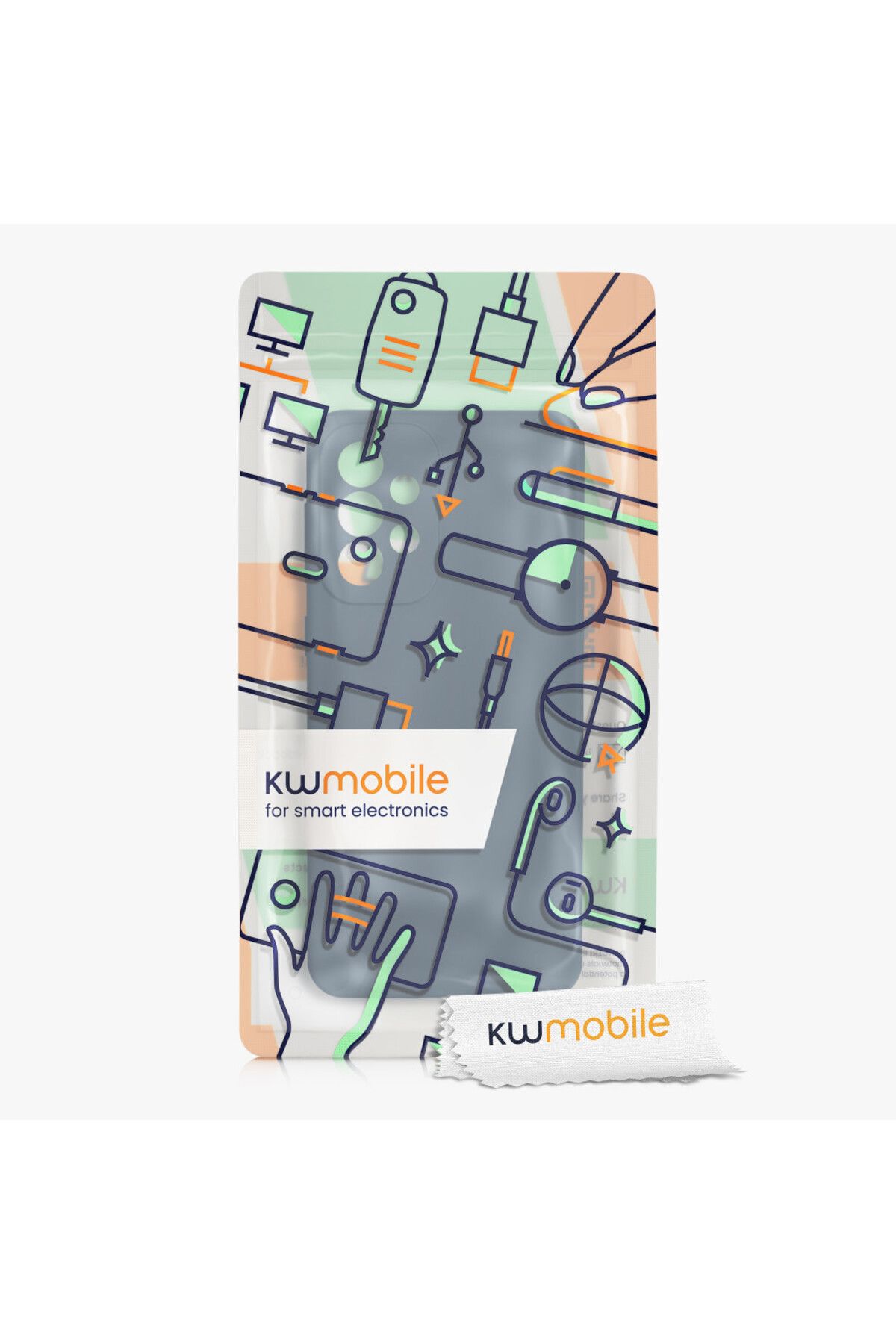 KWmobile-Husa pentru Samsung Galaxy A33 5G, silicon, albastra, 57833.202 7