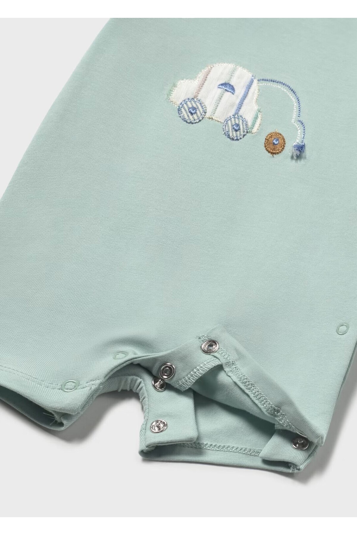 MAYORAL-Set of 2 Short Newborn Rompers 4