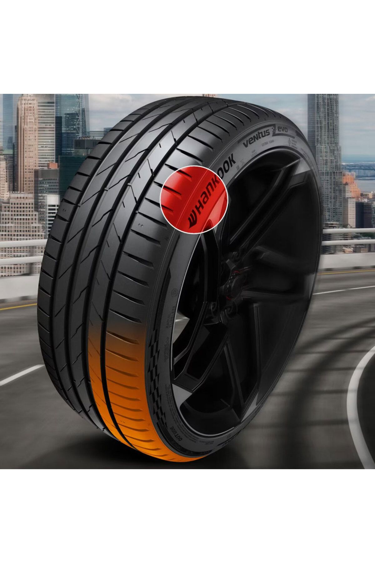 Hankook 235/45R19 99Y XL ZR Ventus Evo K137 Oto Yaz Lastiği (2025 Üretim)
