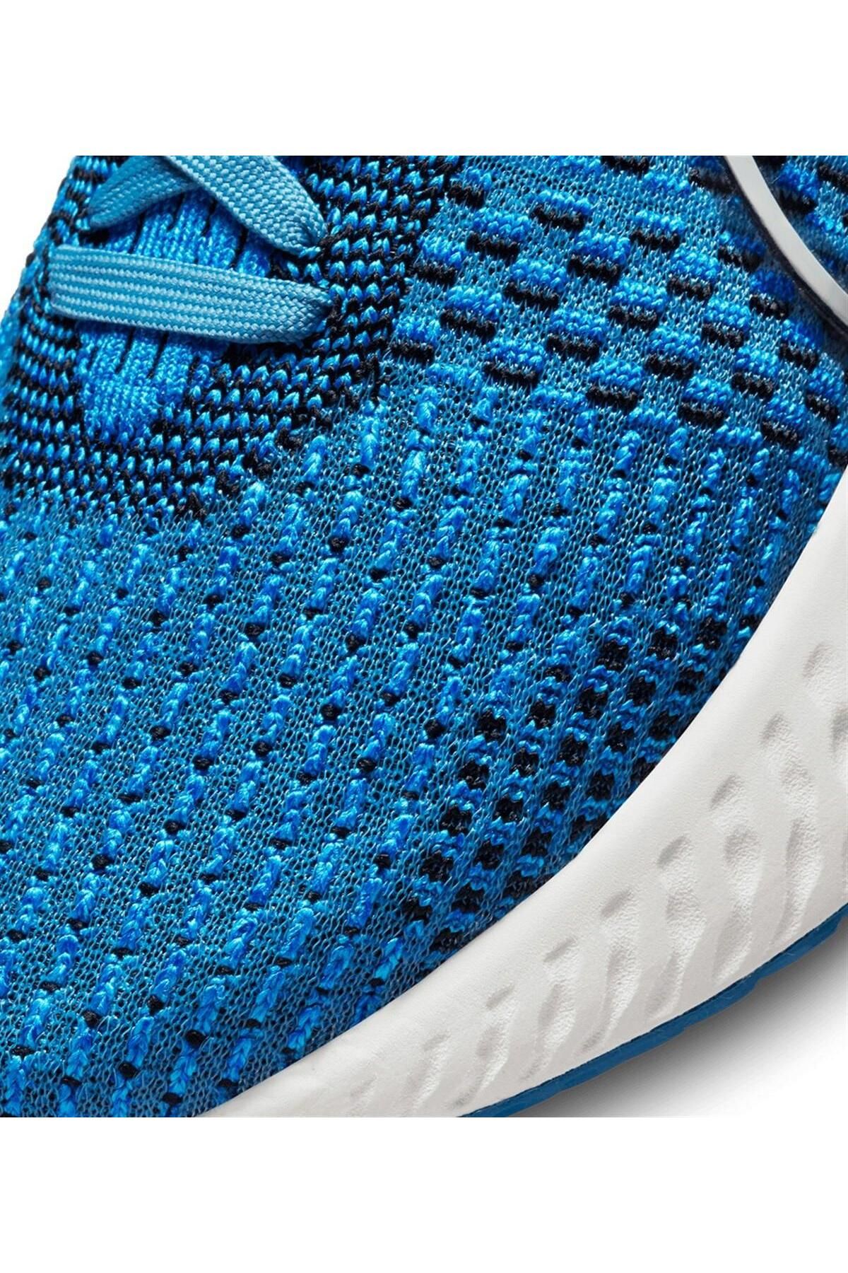 Nike-Pantofi de alergare Infinity React Run Flyknit 3 negru și albastru 6