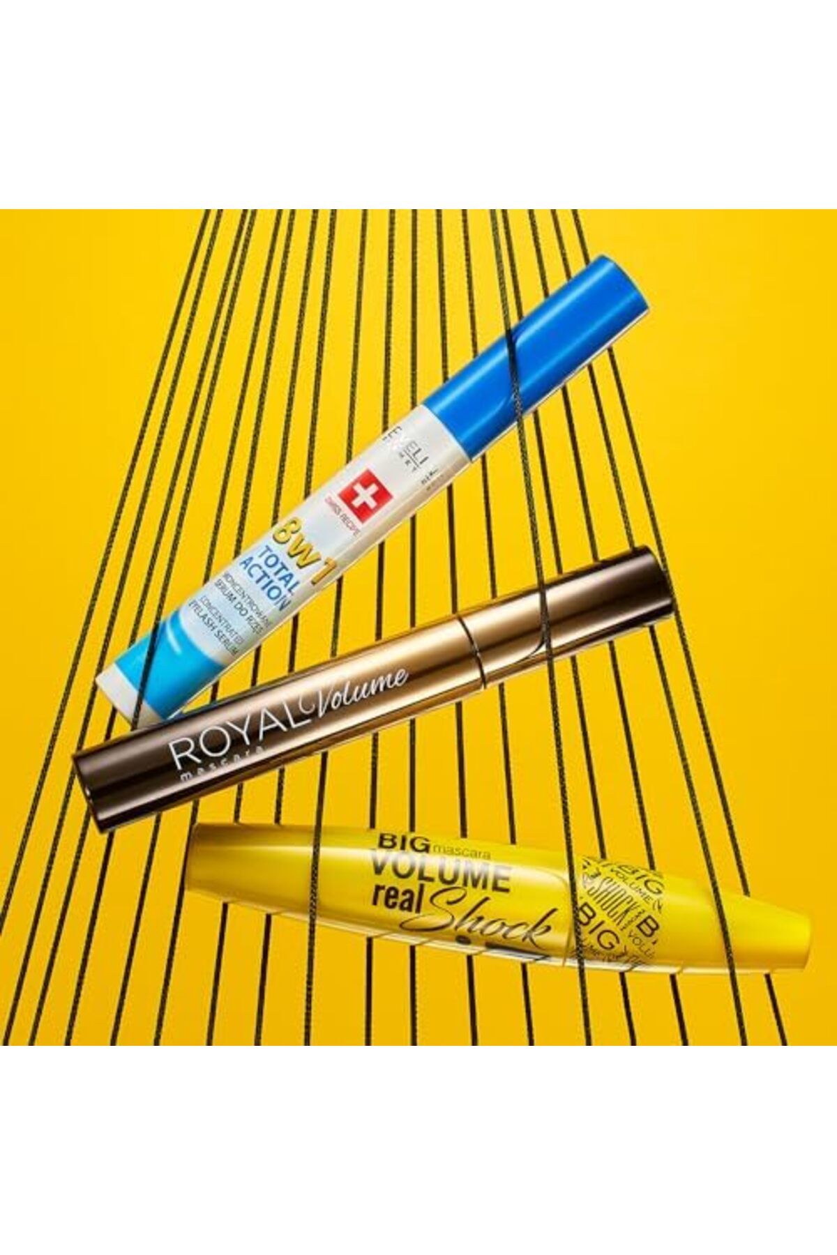 Eveline Cosmetics-Multi-Purpose Eyelash Serum Total Action 8in1, 1 Pack (1 x 10 ml) 2