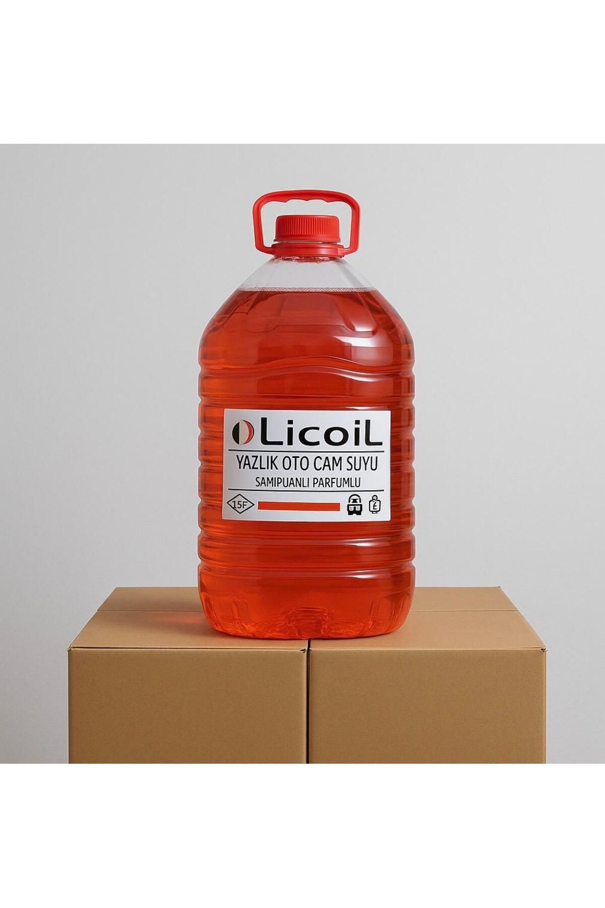 LİCOİL Licoil Yazlık Şampuanlı&Parfümlü Oto Cam Suyu 5 Litre