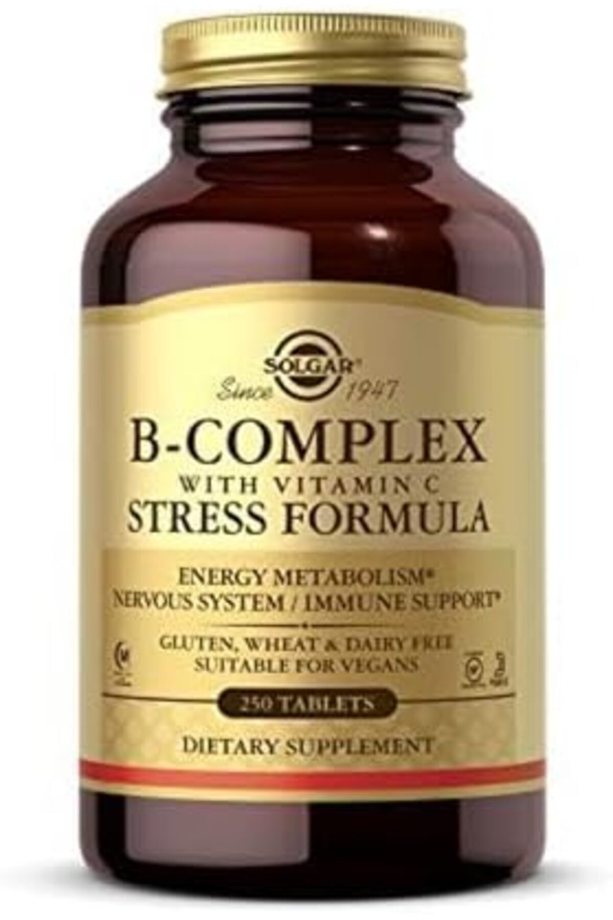 Solgar-B-Complex With Vitamin C Stress Formula, 250 Tablets 2