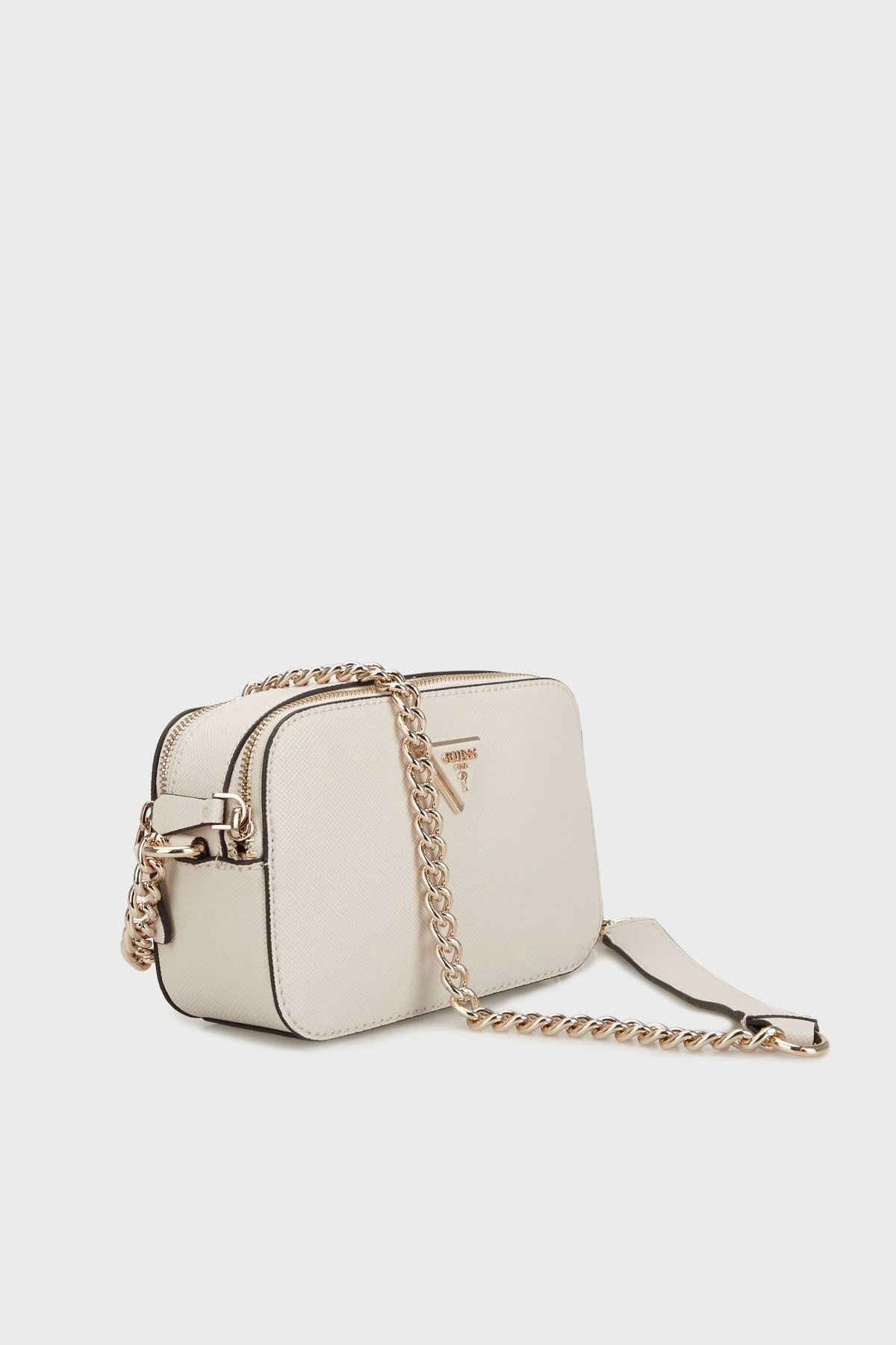 Guess Noelle Crossbody Camera Kadın Ekru Çapraz Çanta Hwzg7879140-bon ...