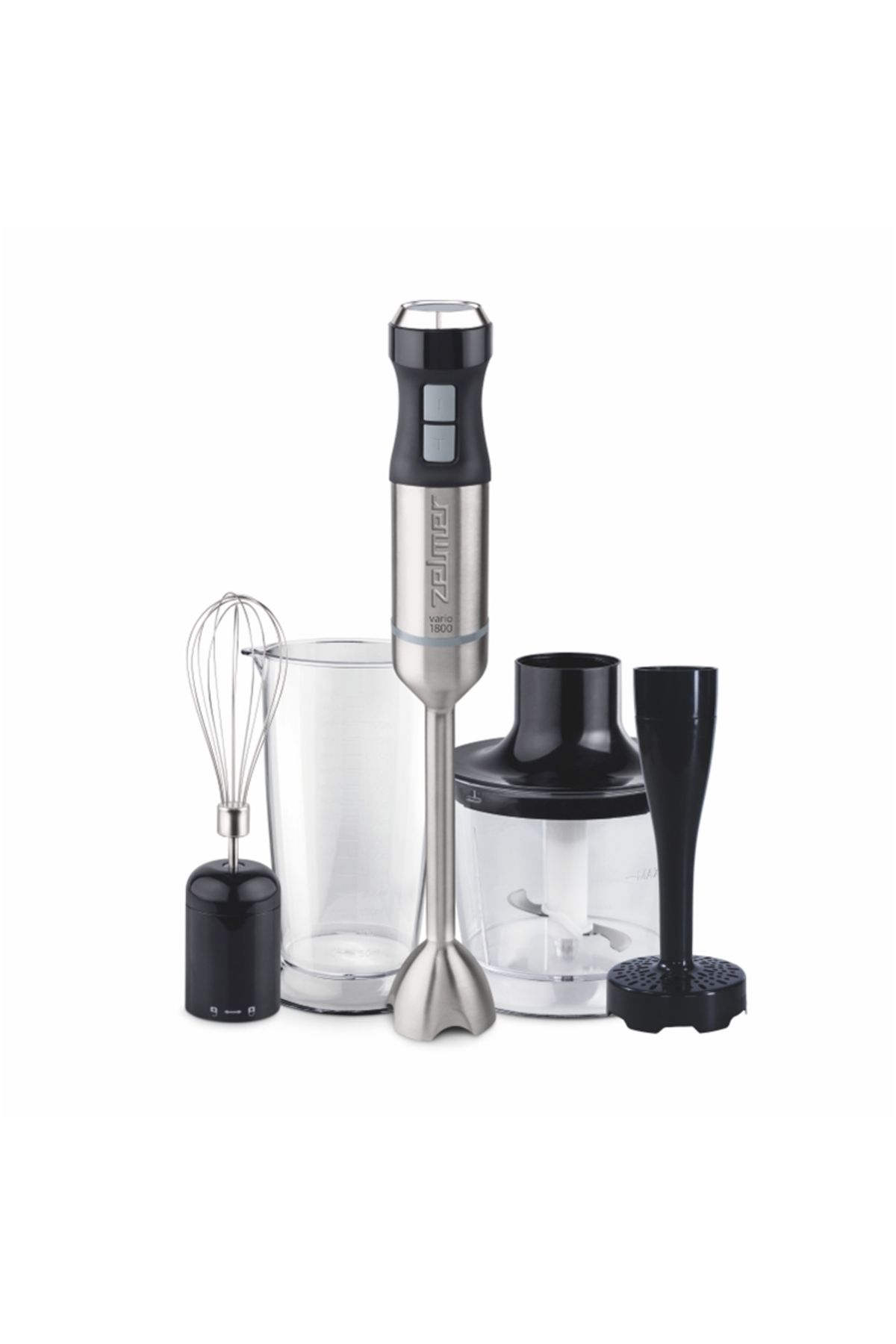 Zelmer Blender Vertical Zelmer Vario, 1800w, 4 Lame, Picior Metalic Xl, Functie Turbo, Pahar 700 Ml - One Size