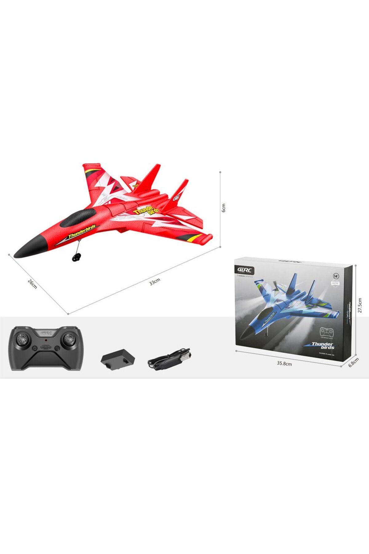 STEM-Foam Glider Fighter Jet - 1PC Color May Vary 4