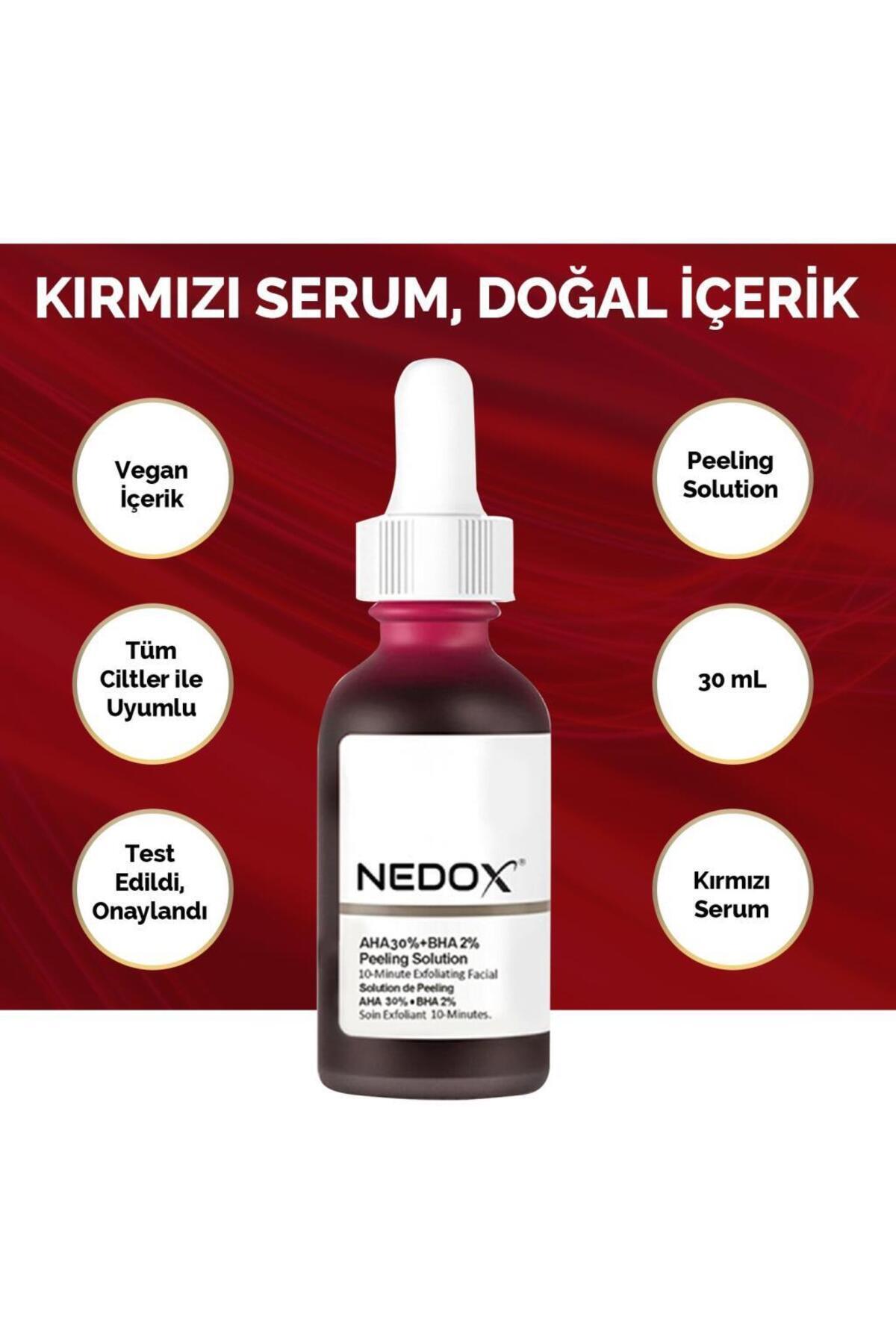 Cilt Yenileyici Cilt Tonu Eşitleyici Kırmızı Peeling Serum Aha %30 Bha %2 Ph % 3.5 Serum 30 ml — 22334455667788 — تصویر 4 از 7