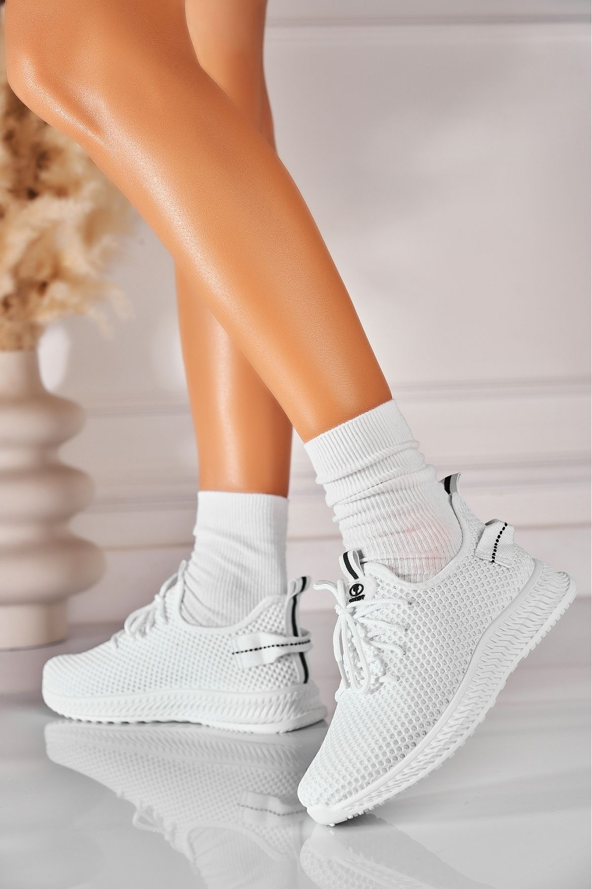 Joana-Adida i de dam Textil Alb Jaylie 3