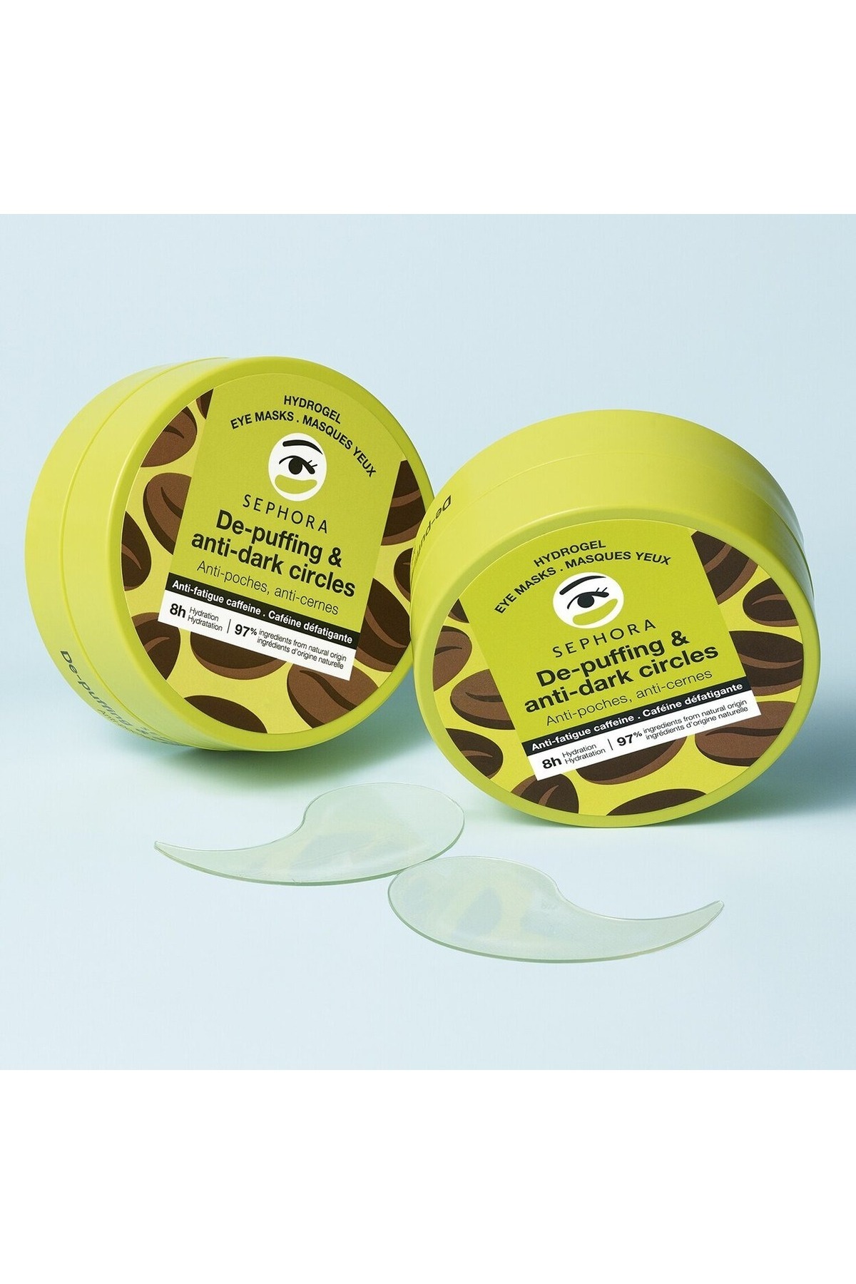 SEPHORA-De-Puffing & Anti-Dark Circle Eye Masks 15 Pairs of Refreshing Hydrating Anti-Fatigue Eye Patches 5