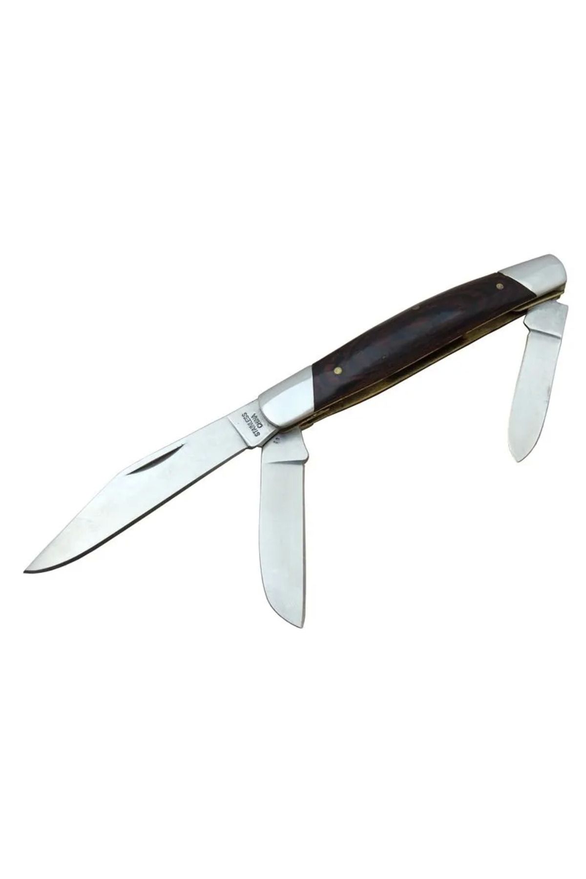 Serero K-15 Falkon Üç Ağızlı / Üçlü 18 Cm - Ahşap Saplı, Manuel
