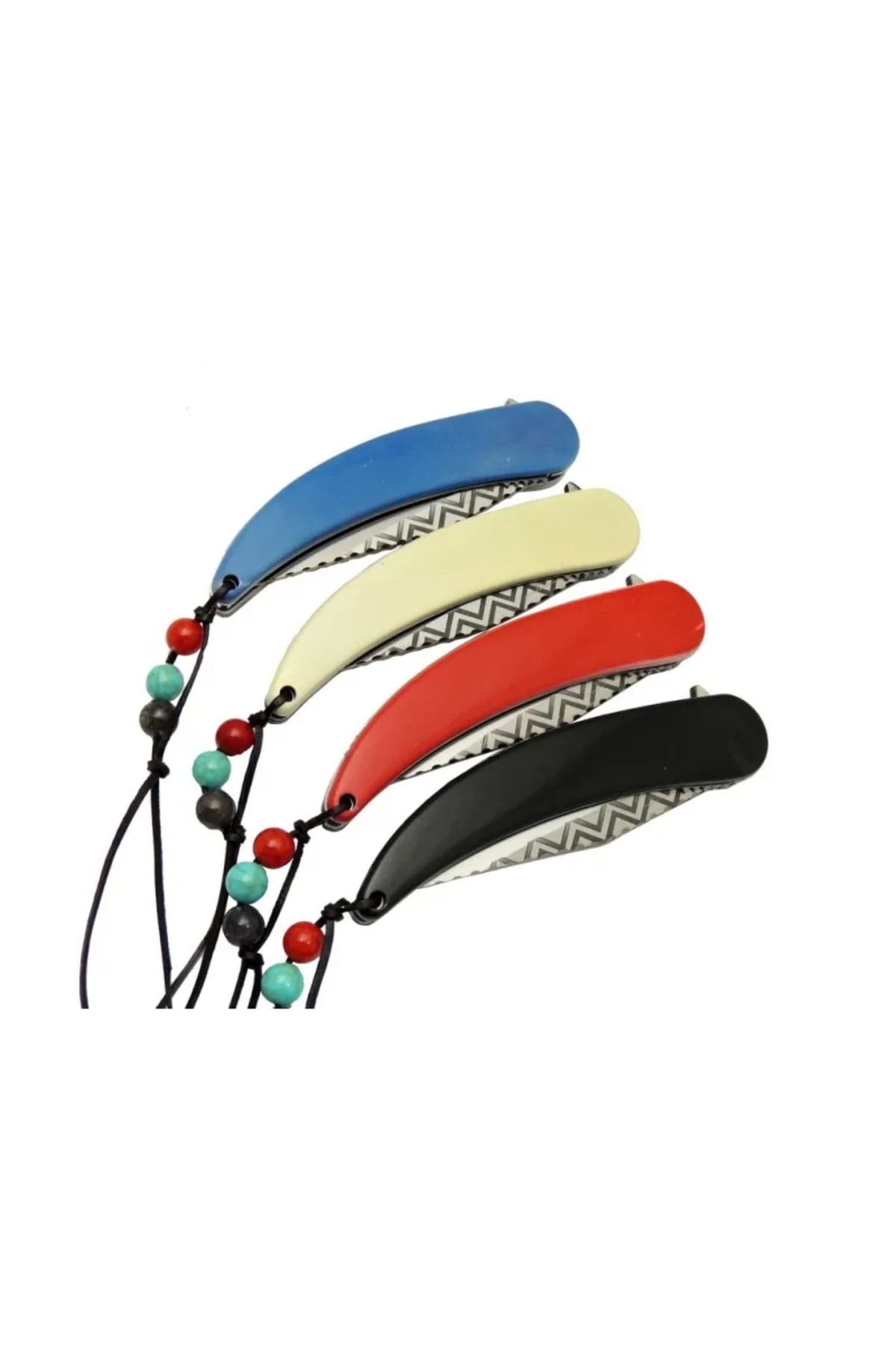 Serero Apache Mc-A046Rd İndian Koleksiyon 21Cm - Kızılderili Desenli Plastik Sap