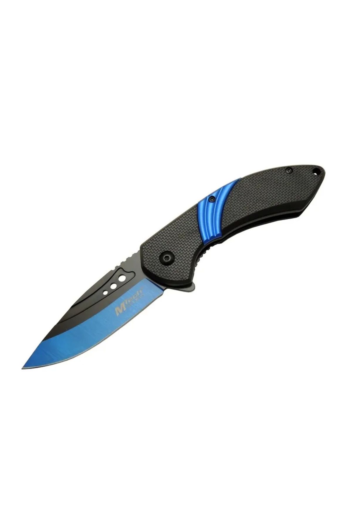 Evinso 4213 Mavi Kamp 20Cm- Yarı Otomatik, Kemerlikli, Oluklu