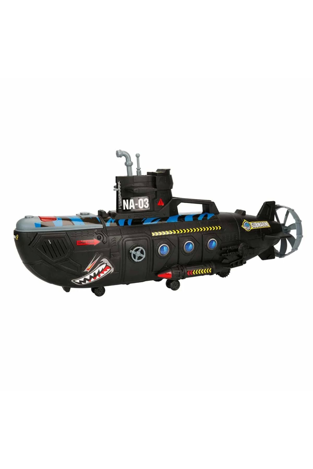robotrend Sesli Işıklı Köpekbalığı Temalı Denizaltı 55 Cm Eğlenceli Oyuncak